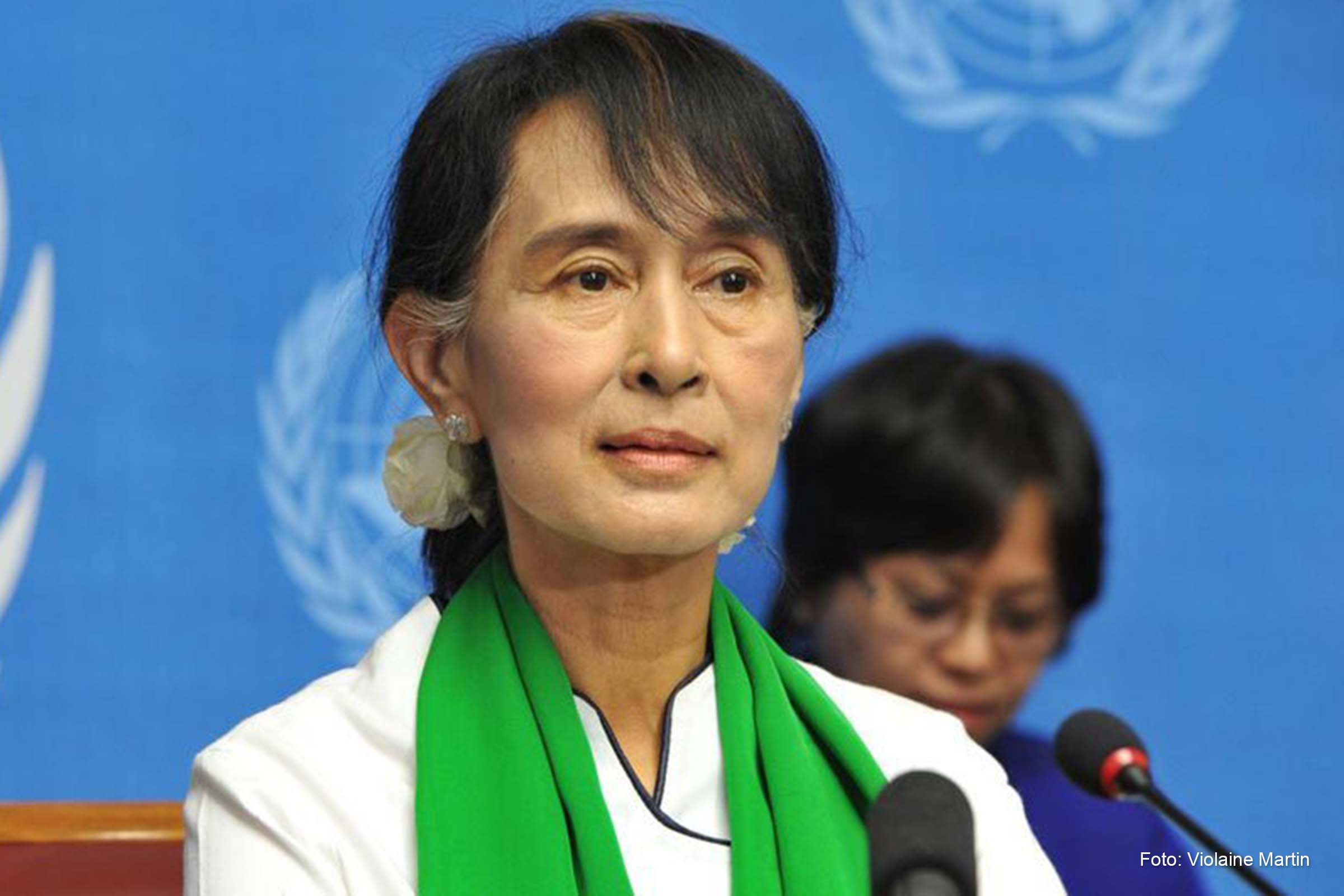 O secretário-geral da ONU pediu a libertação imediata da ganhadora do Prêmio Nobel da Paz e conselheira do Estado de Mianmar, Aung San Suu Kyi.