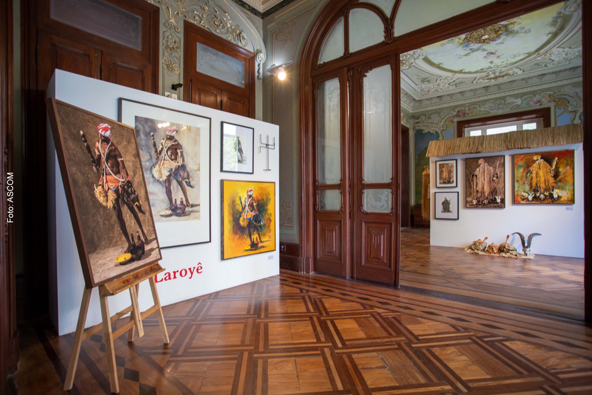 Exposição 'Ojú Okan Orixás' é uma das atrações da agenda cultural do Palacete das Artes.