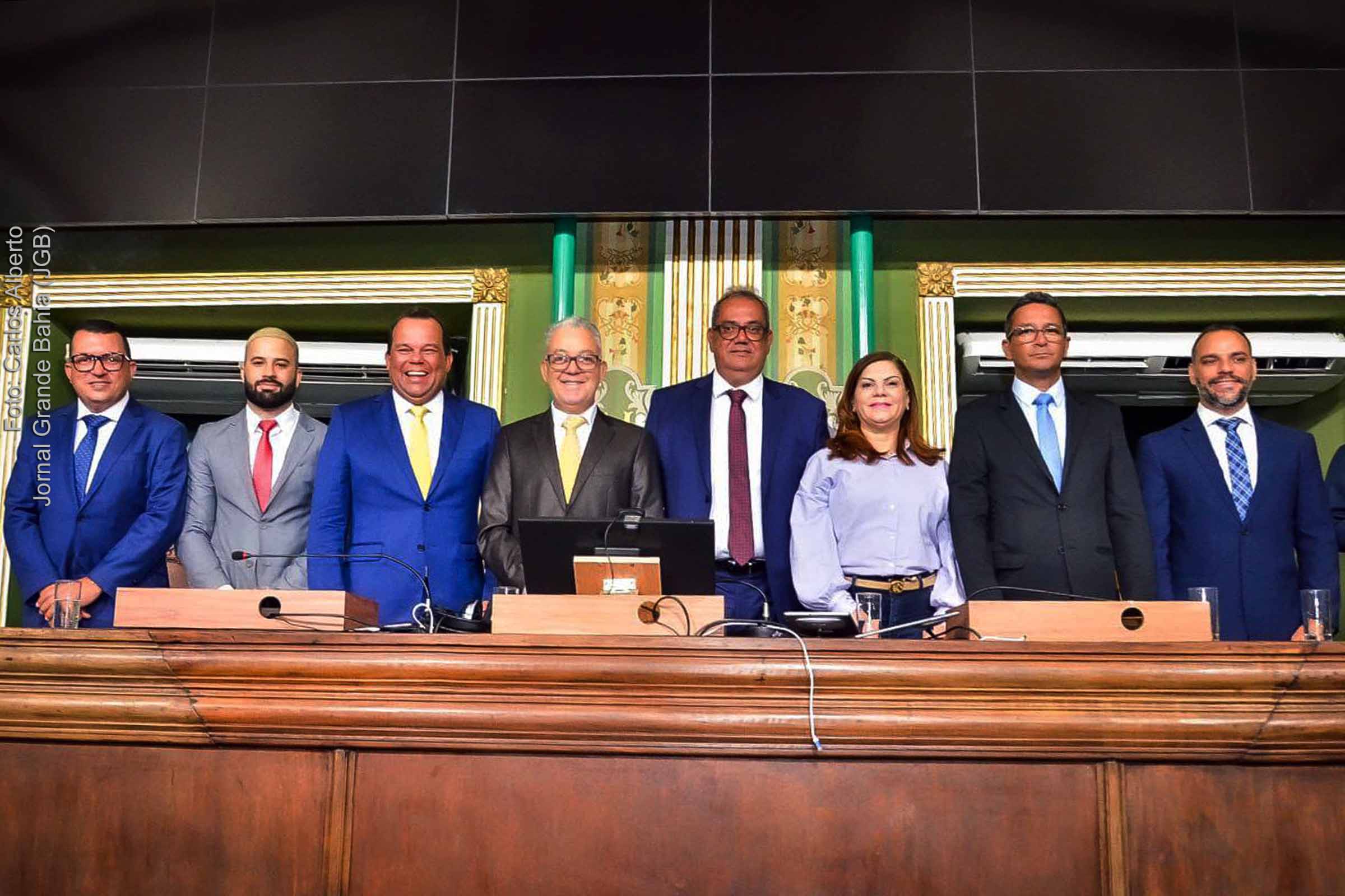 Vereador Carlos Muniz (PTB) assume presidência da Câmara Municipal de Salvador no biênio 2023-2024.