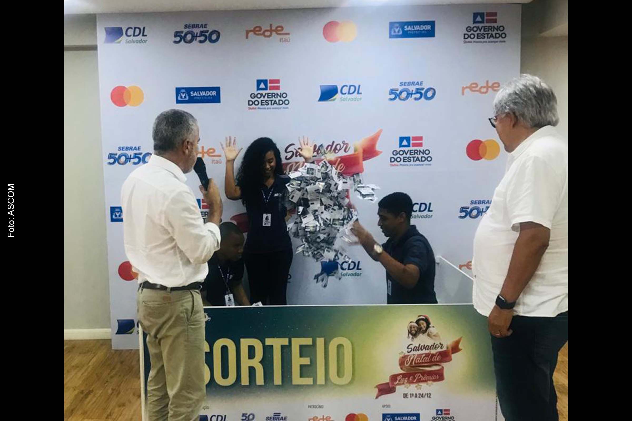 A edição 2022 da campanha 'Salvador, Natal de Luz e Prêmios' foi uma realização da CDL Salvador em parceria com o Sebrae Bahia.