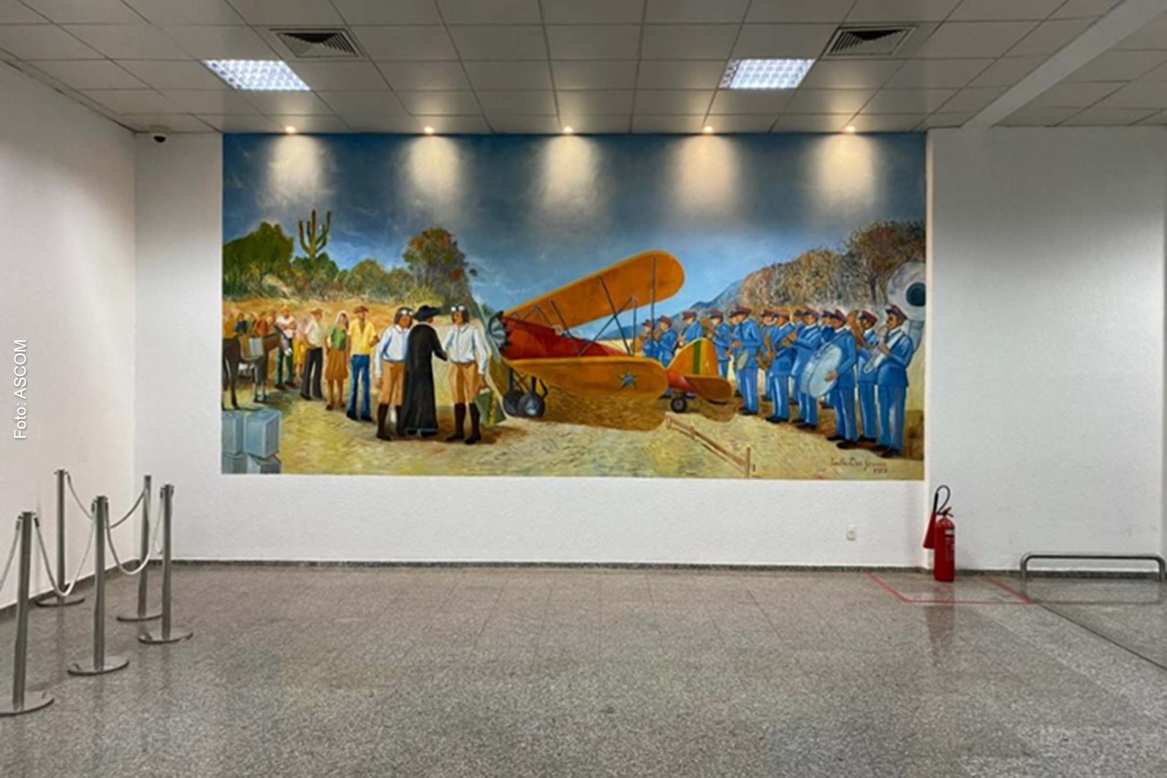 As obras que fazem parte do acervo de PNZ foram pintadas em 1979 e representam a vida sertaneja da época.