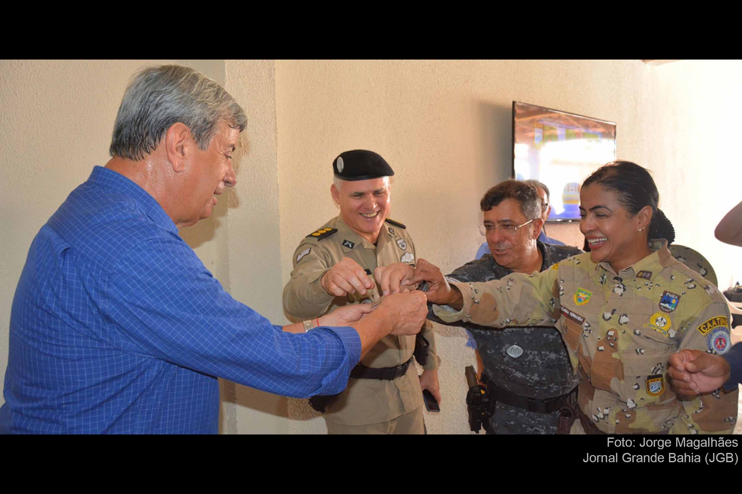O prédio foi totalmente reformado e revitalizado pela Feira de Santana, disse prefeito Colbert Martins ao formalizar entrega da estrutura à CIPE PMBA.