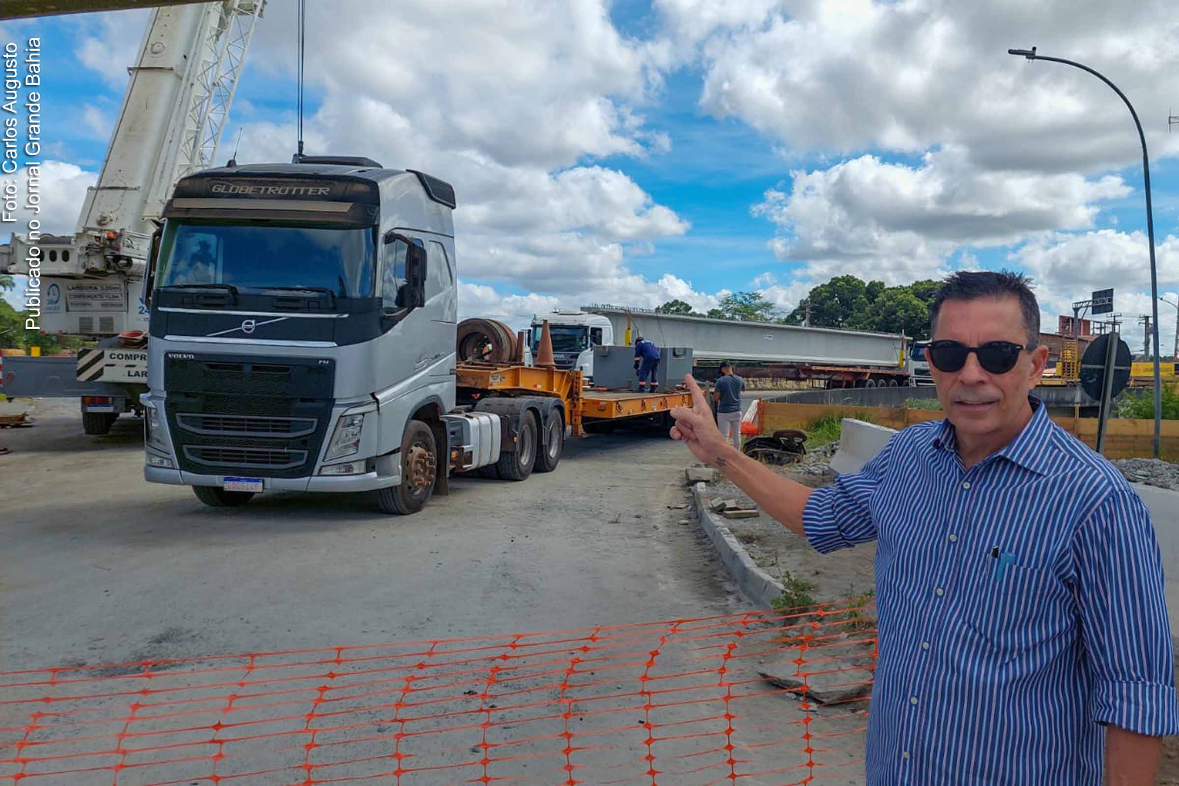 Empresa proprietária do veículo que colidiu e danificou parte do Complexo Viário Miraldo Gomes vai ressaciar Município de Feira de Santana em R$ 3,880 milhões, diz secretário Sérgio Carneiro