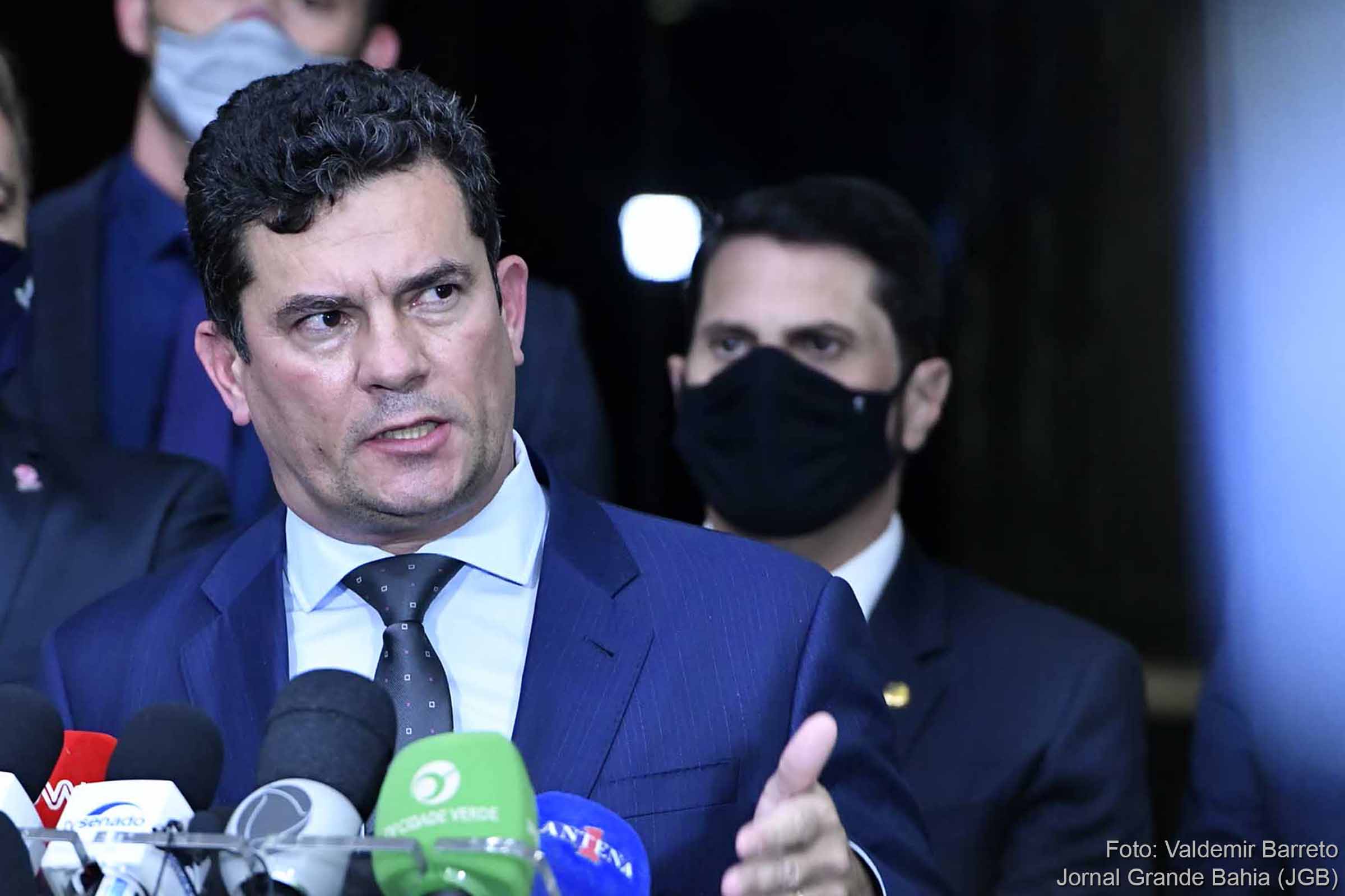 Sérgio Moro foi eleito em 2022 senador pelo partido União Brasil do Paraná.