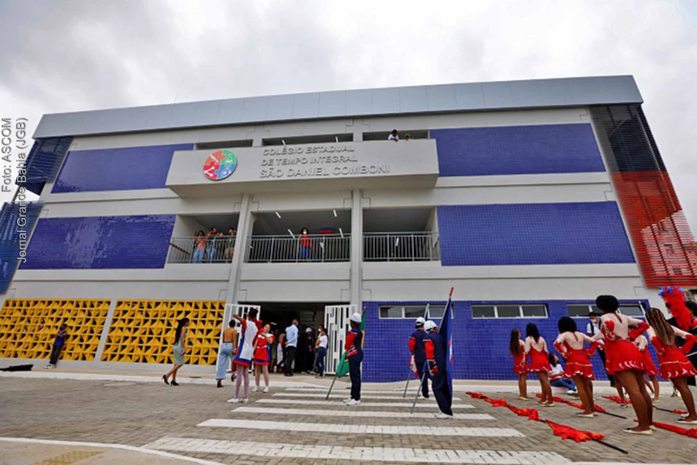 Unidade de educação da Rede Estadual da Bahia.