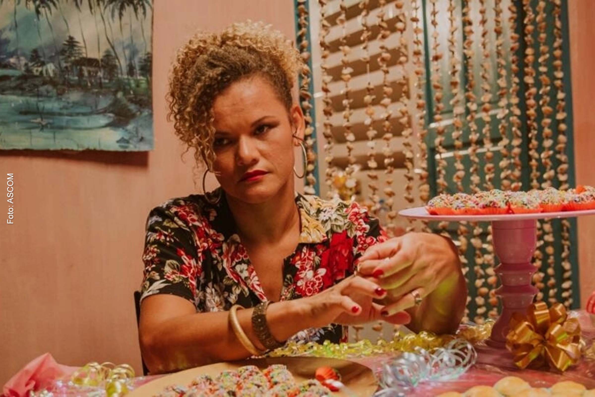 Ane Oliva interpreta Ludmilla, no curta "Infantaria", da diretora alagoana Laís Santos Araújo.