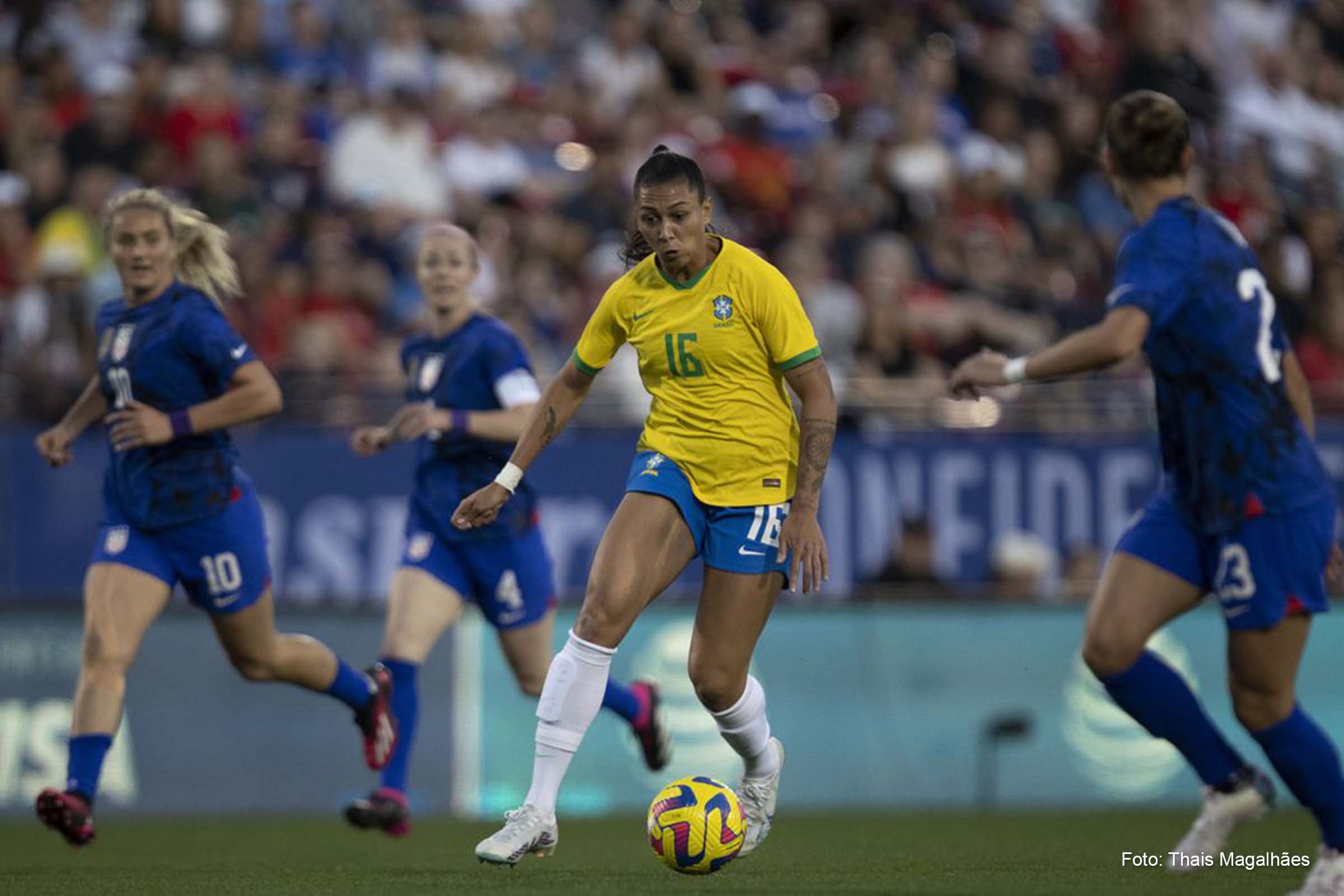 A participação do Brasil na She Believes faz parte da preparação para a Copa do Mundo, que será disputada, entre 20 de julho e 20 de agosto de 2023.