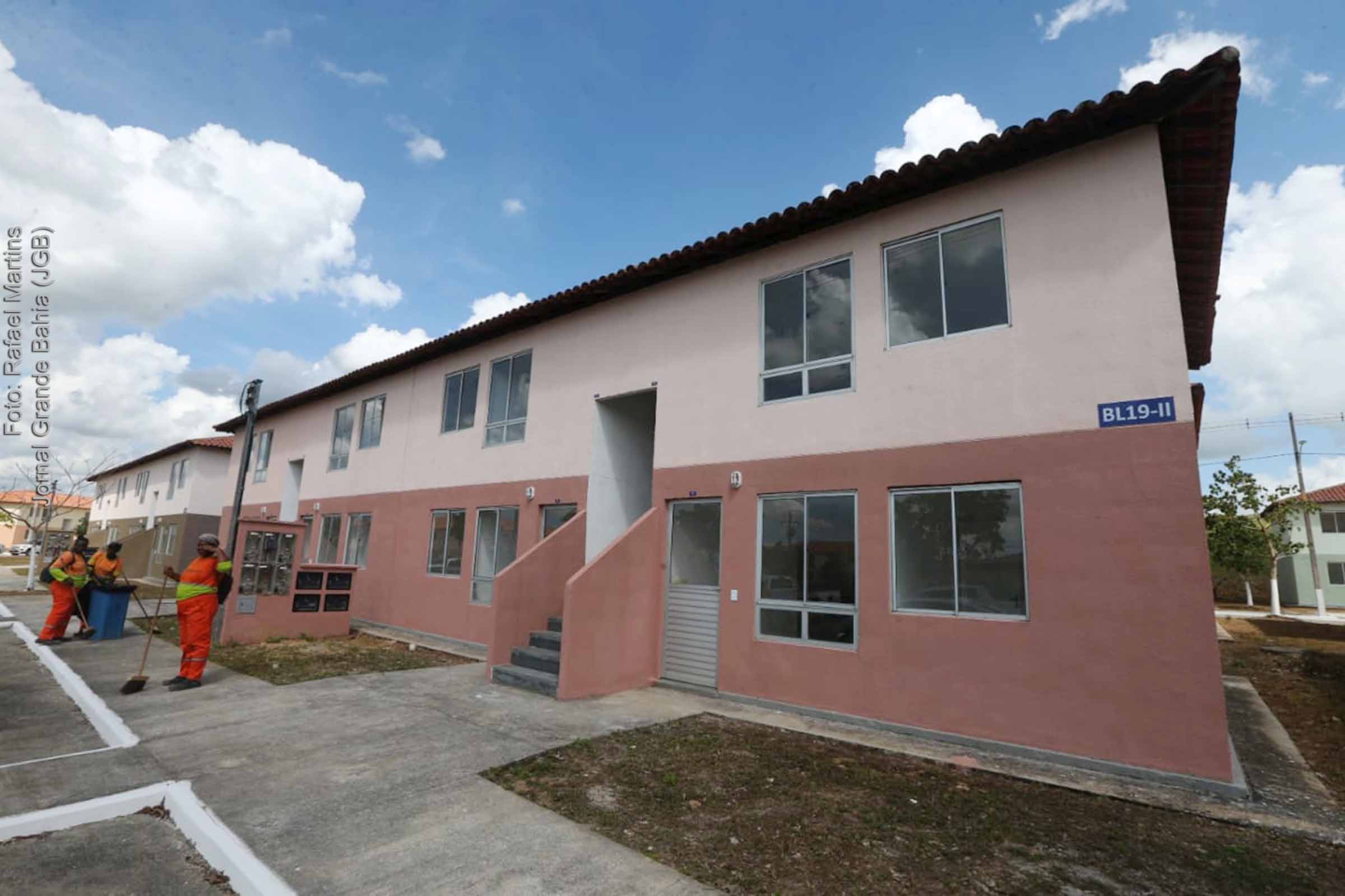 Condomínio residencial Vida Nova Sacramento, construído através do Programa do MCMV, em Santo Amaro é entregue pelo presidente Lula.