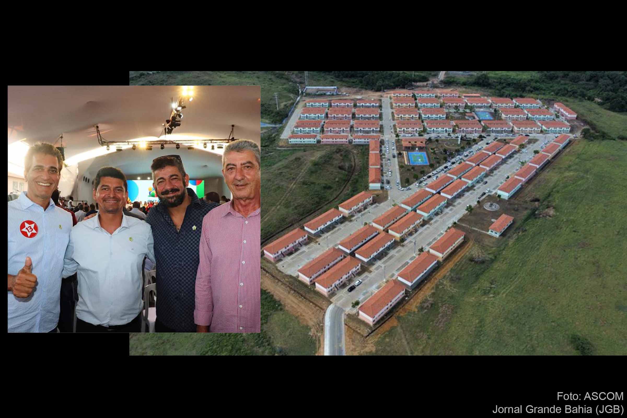 Deputado Robinson Almeida acompanhou presidente Lula em Santo Amaro da Purificação.