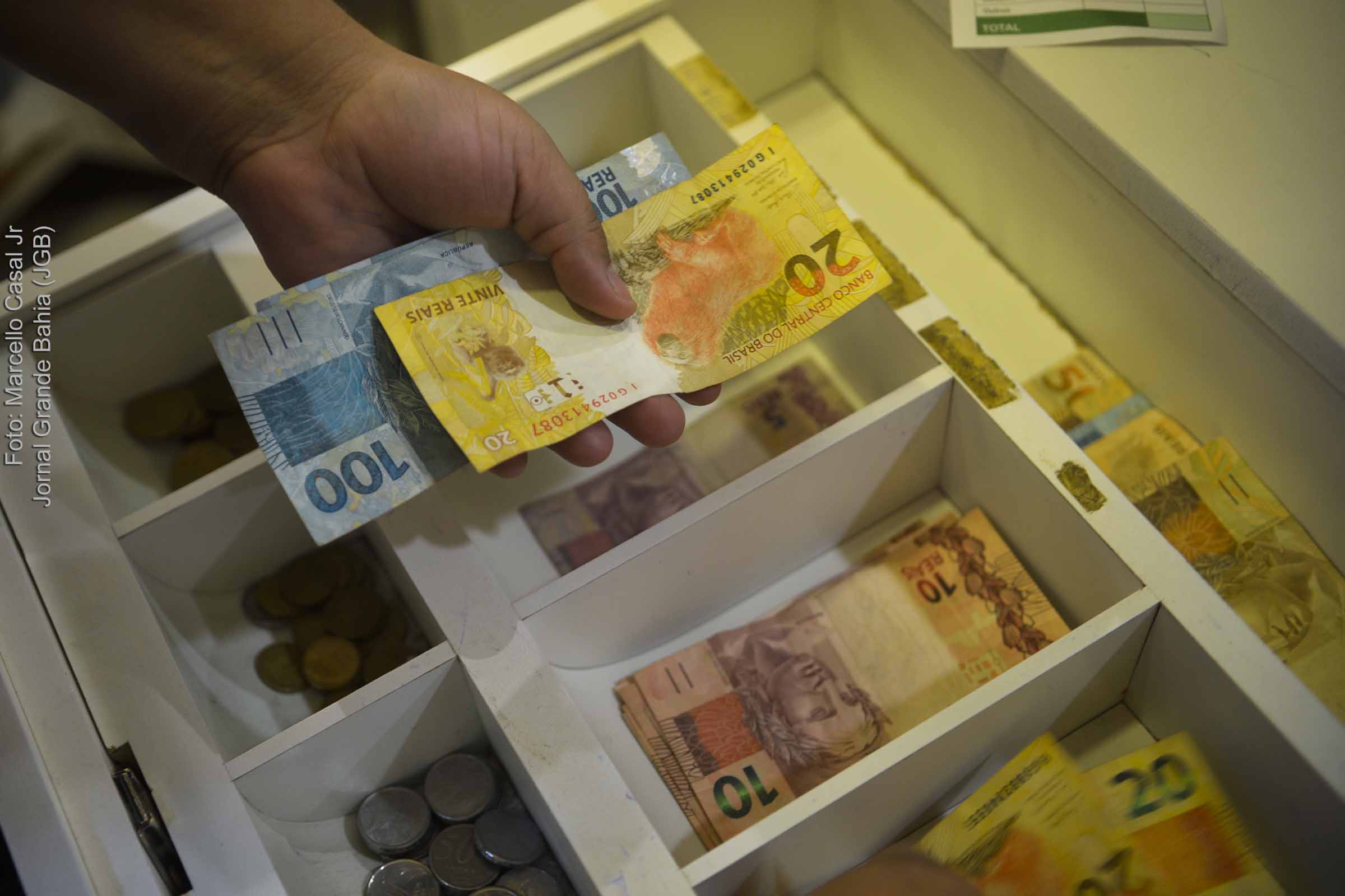 Mercado financeiro projeta inflação para o Brasil em um dígito.
