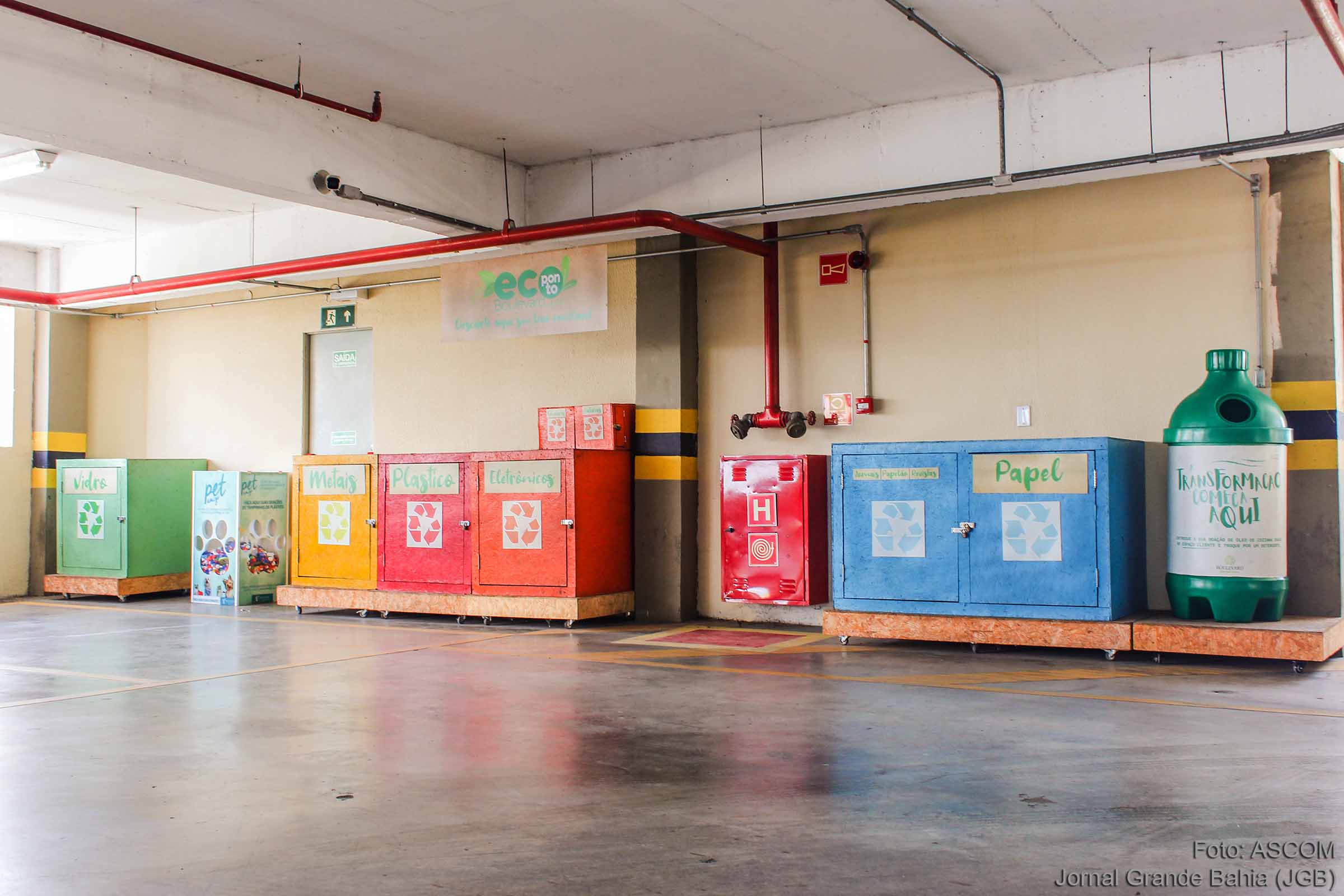 Ecoponto: Iniciativa do Boulevard Shopping Feira de Santana promove a sustentabilidade e estimula o descarte adequado de resíduos