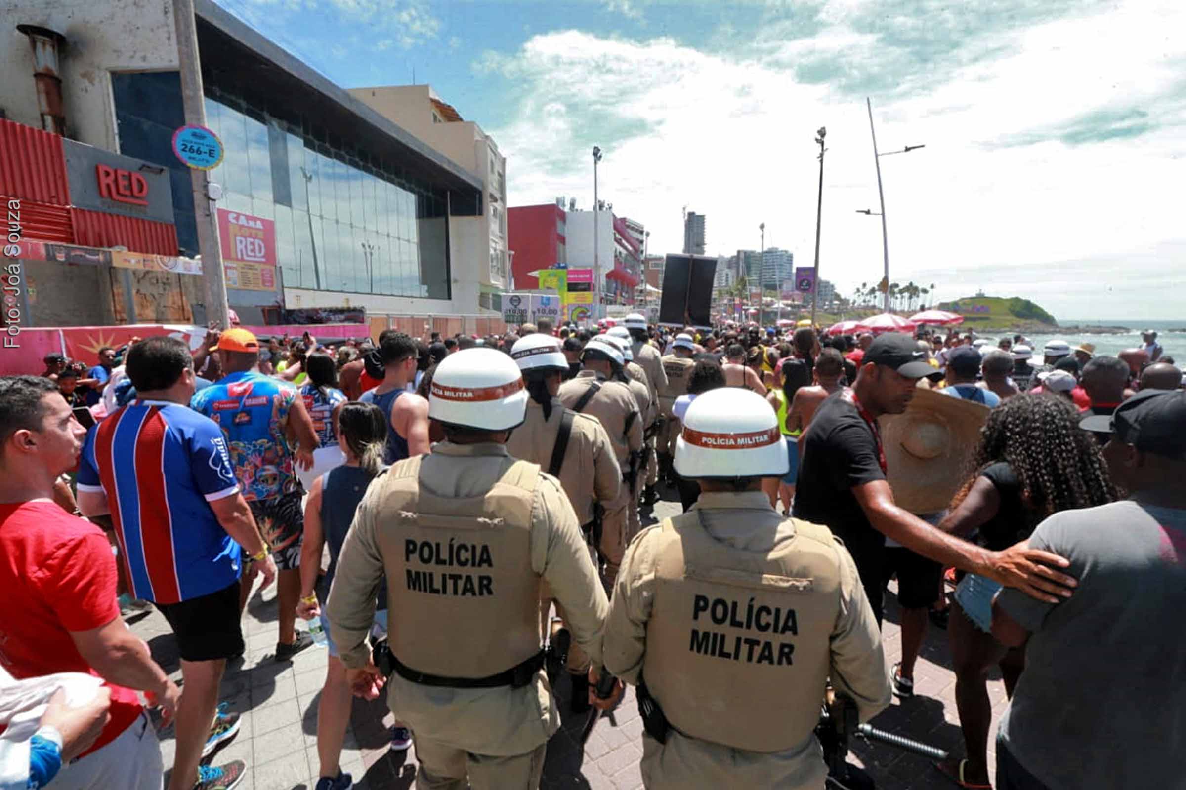 Policialmente foi intensificado na capital e nas 60 cidades do interior que comemoram o Carnaval 2023 da Bahia.