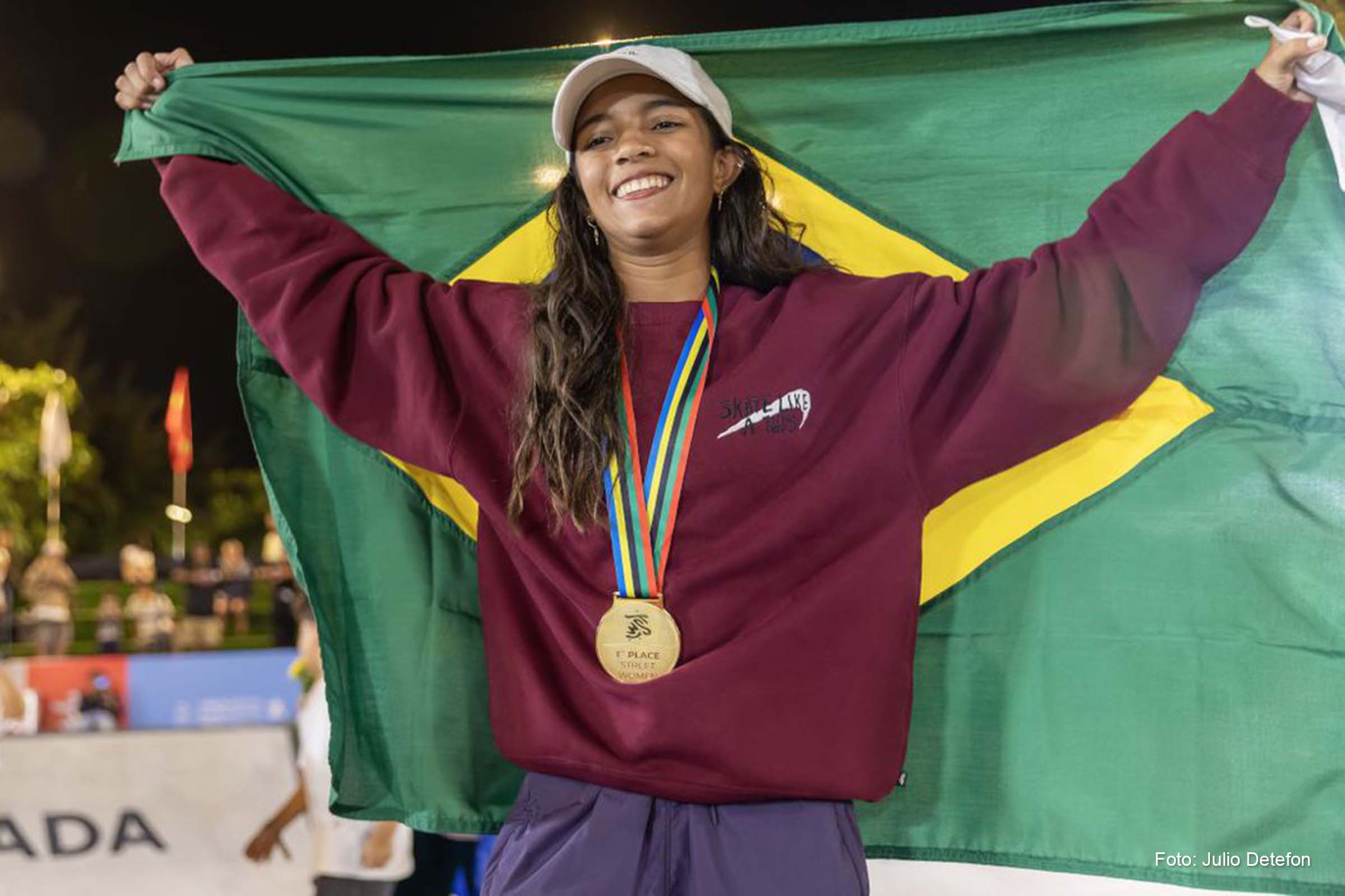 Para garantir a conquista, a maranhense Rayssa Leal somou 255,58 na grande decisão.