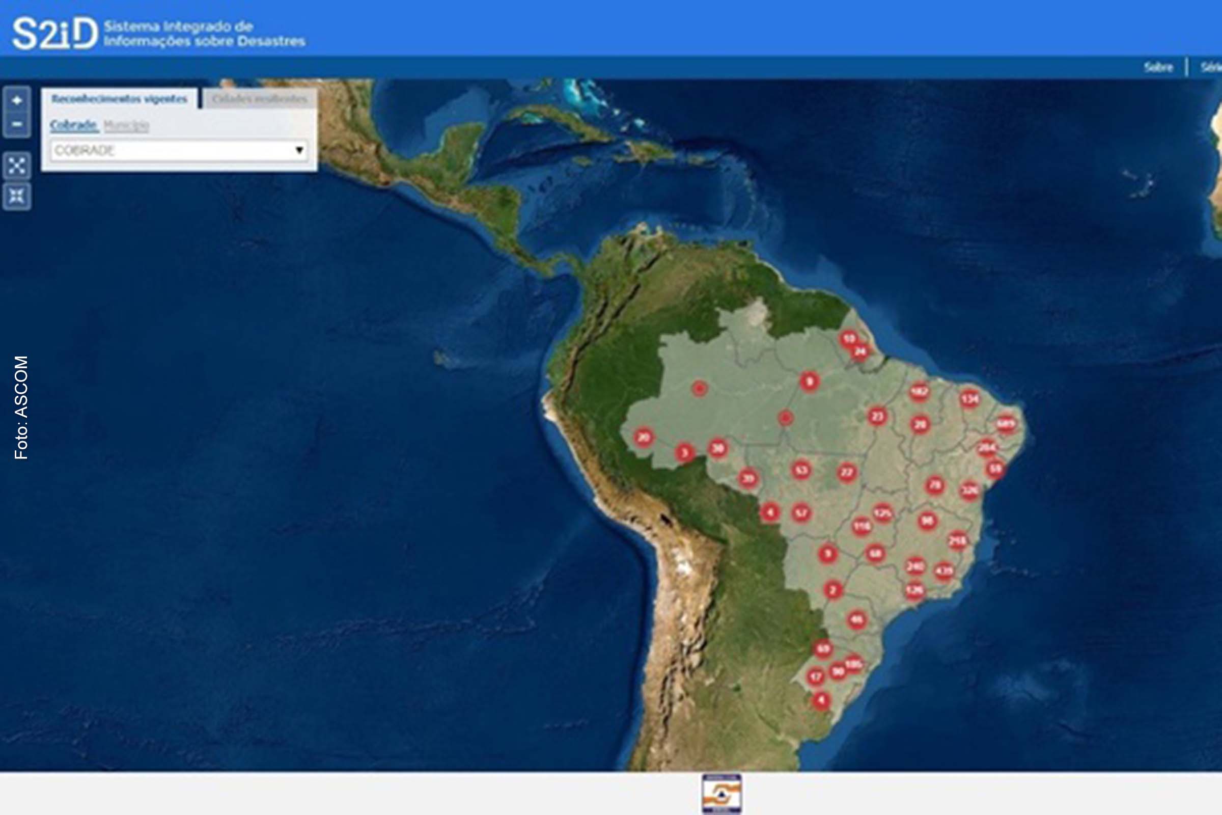 Ferramenta é usada para cadastro de planos de contingência, ocorrências de desastres e solicitação de reconhecimento federal e de recursos para ações de resposta e recuperação, entre outras ações.