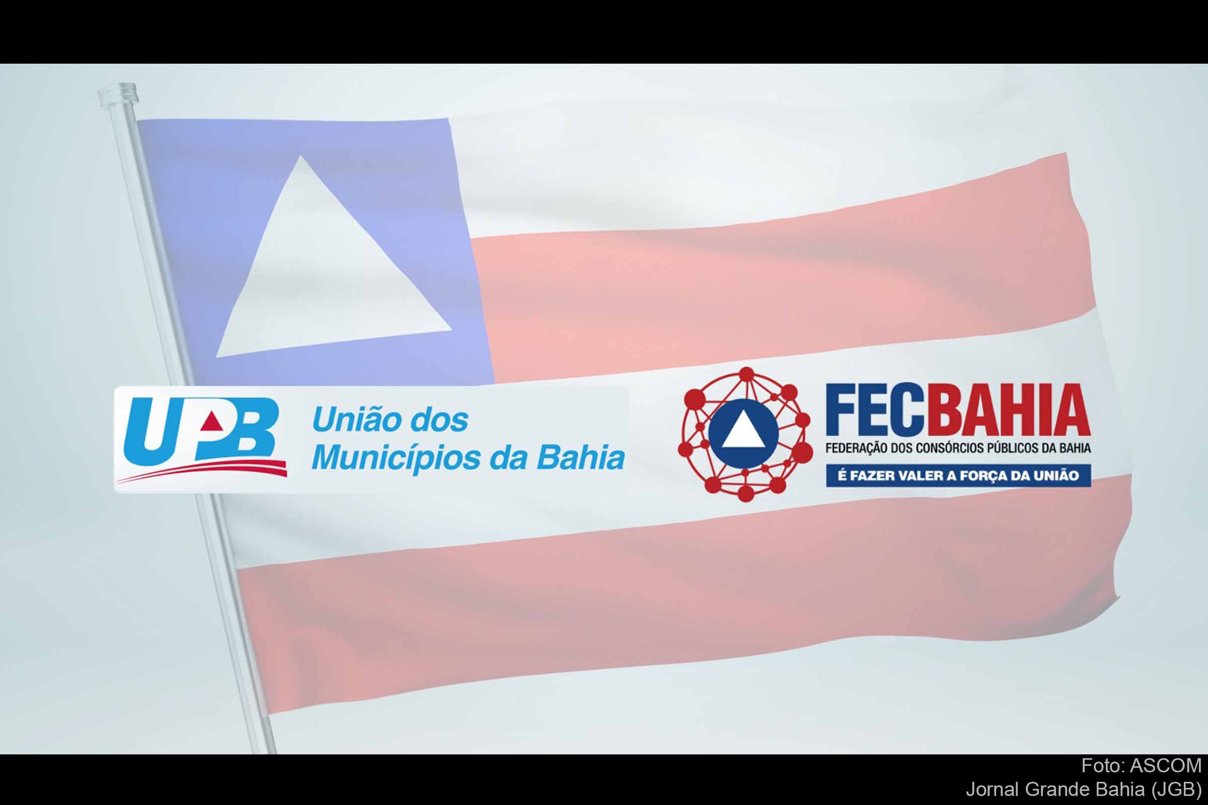 União dos Municípios da Bahia (UPB) e a Federação dos Consórcios Públicos da Bahia (FECBahia).
