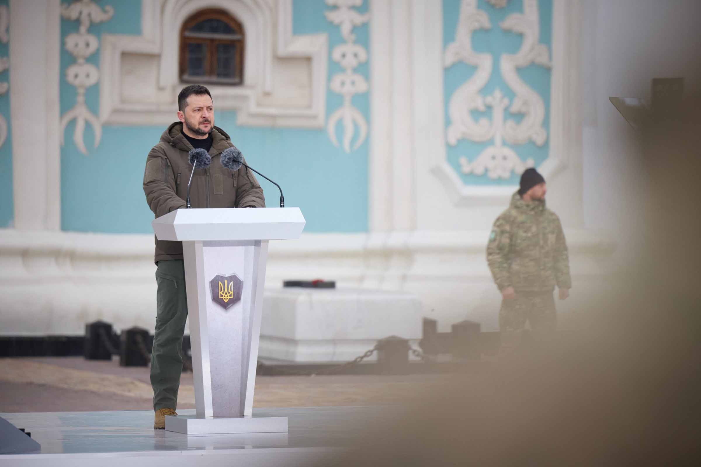Vladimir Zelensky preside Governo da Ucrânia. Denúncia de corrupção foram identificadas durante gestão.