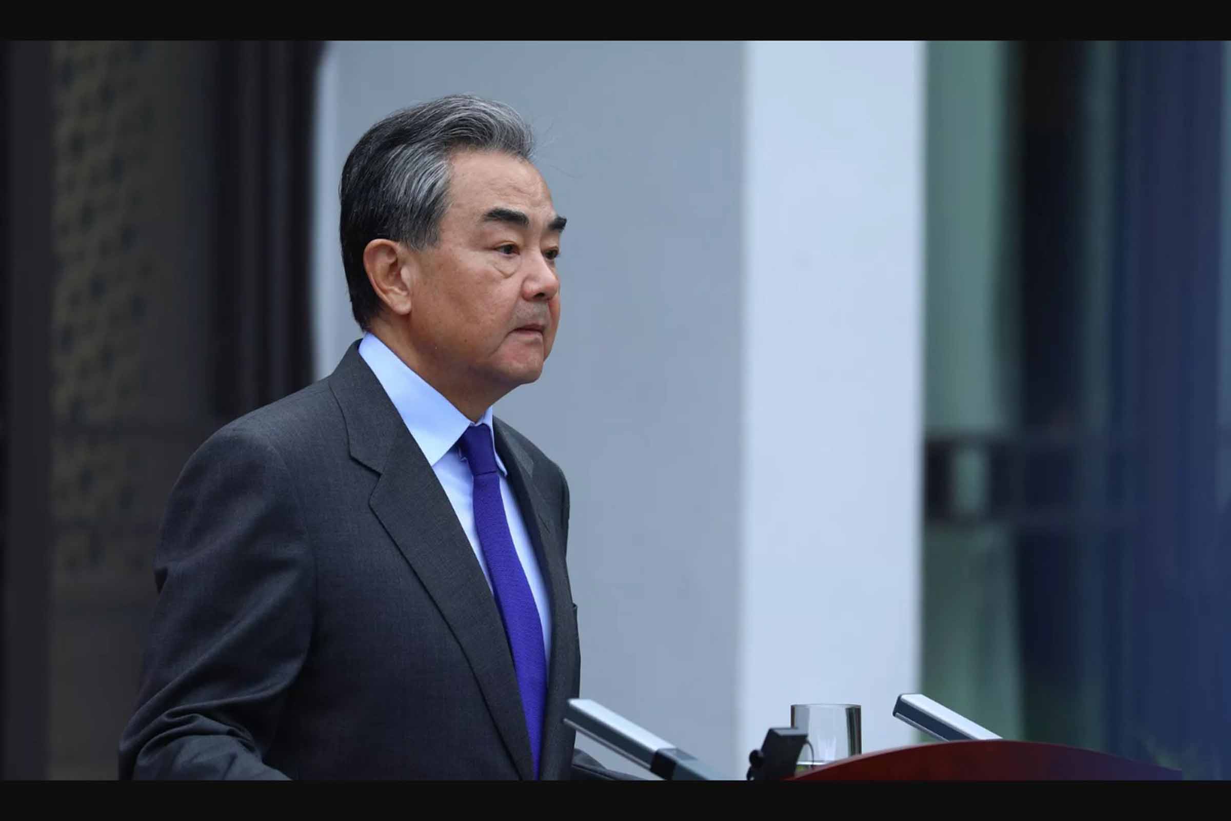 Wang Yi, ministro das Relações Exteriores da China.