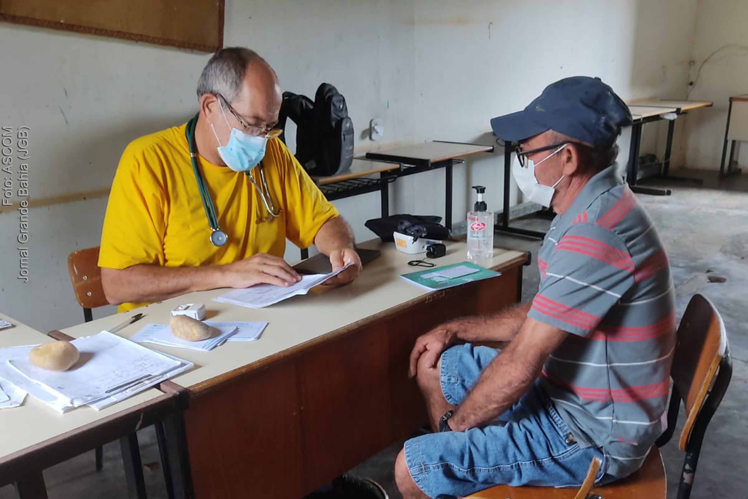 Yanomamis passam a ser atendidos por profissionais de saúde da Bahia.