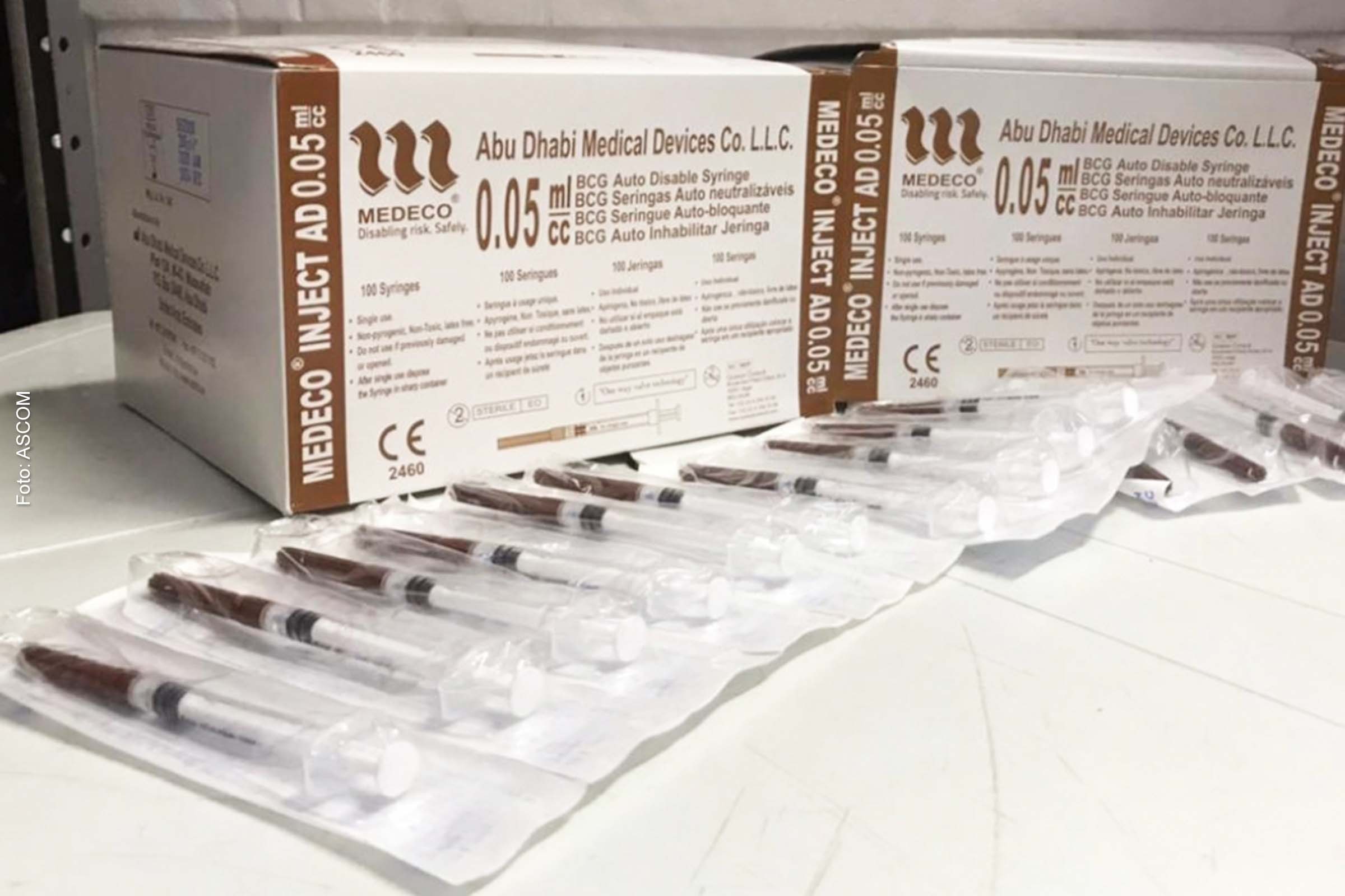 A aplicação desta vacina requer seringa especial, com agulhas mais finas e uma dosagem menor de 0,05ml.