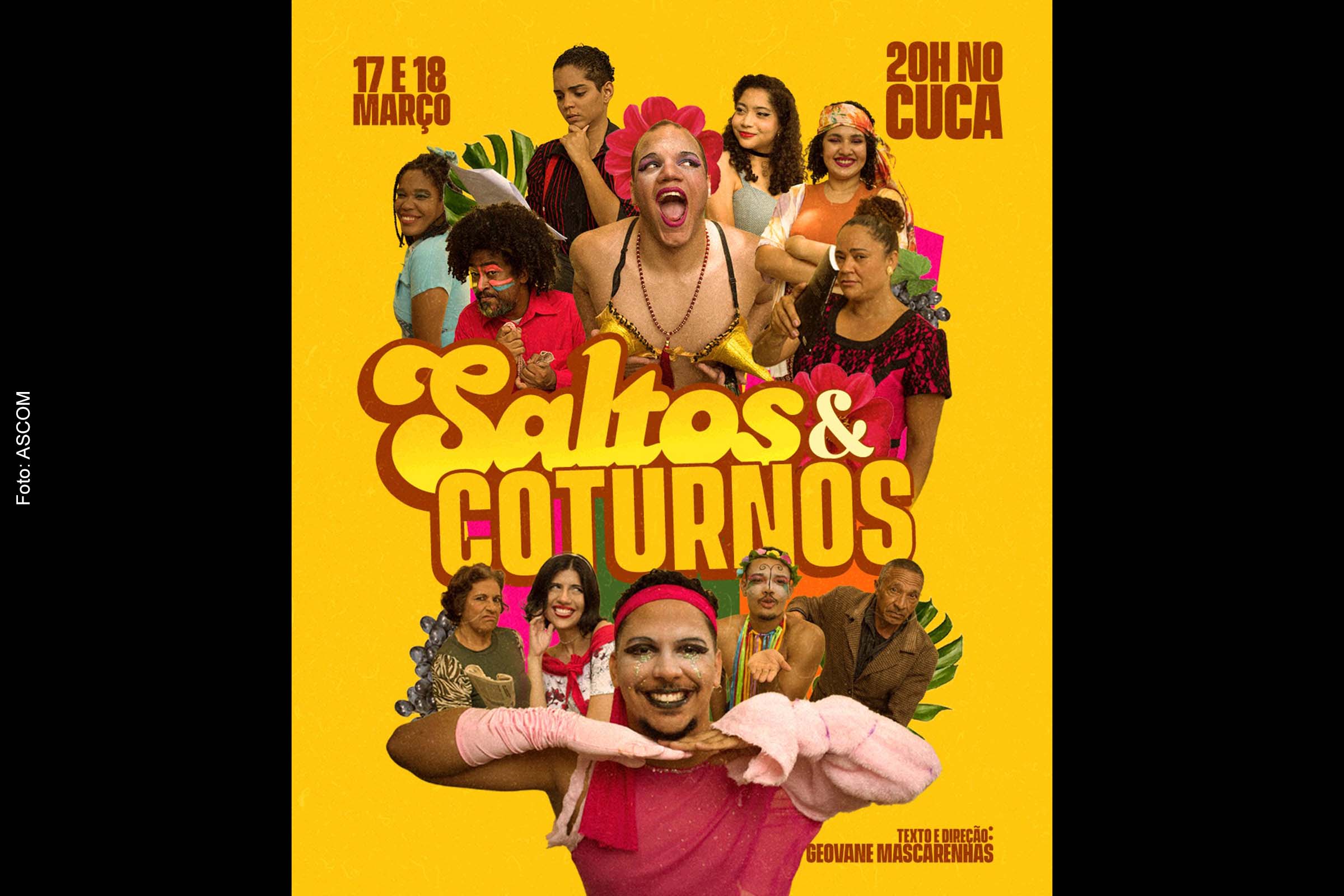 Espetáculo ‘Saltos e Coturnos’ abre programação teatral do CUCA de Feira de Santana em 2023