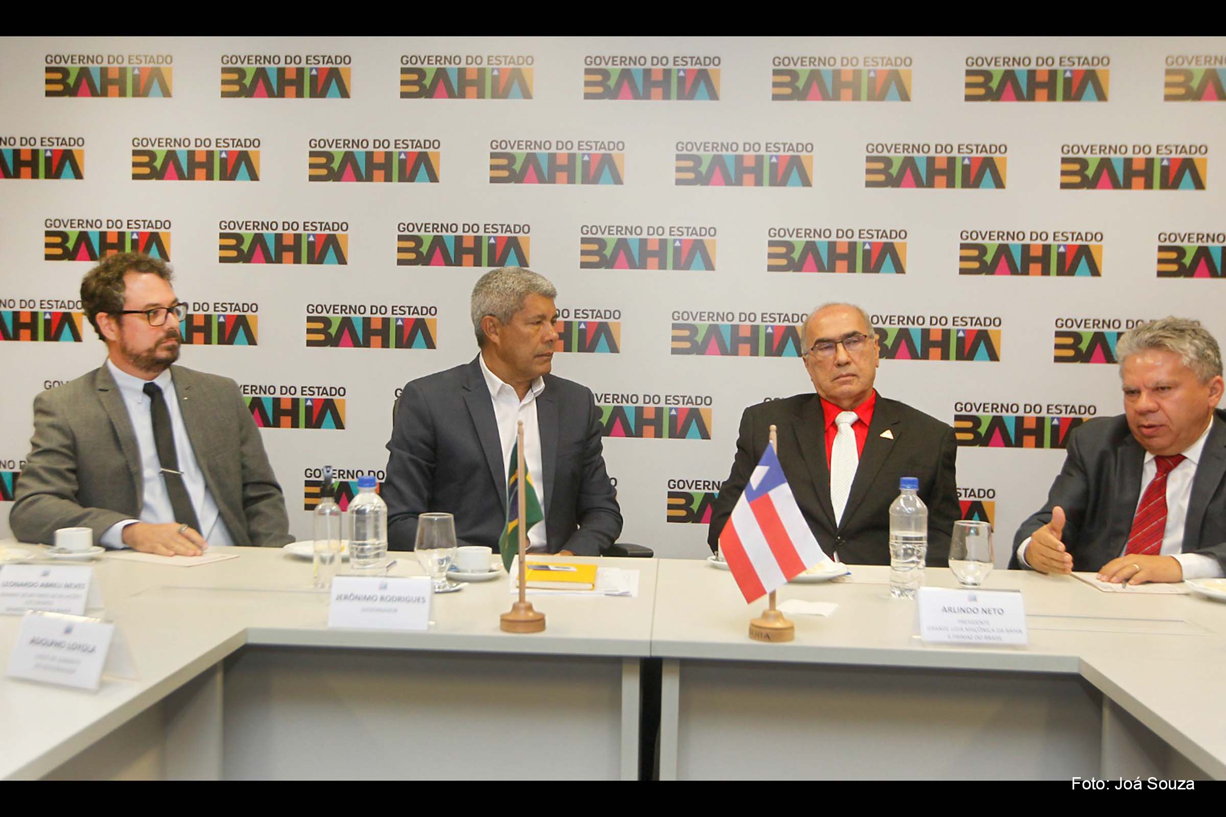 Governo da Bahia recebe apoio da Maçonaria nas ações de arrecadação de alimentos pelo programa ‘Bahia Sem Fome’