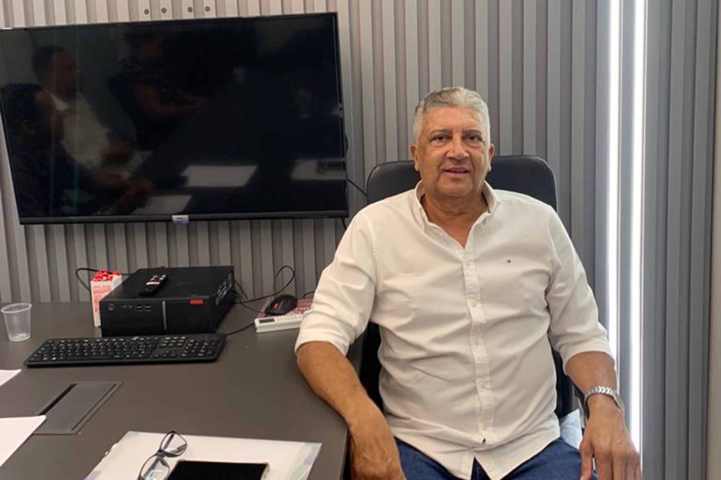 Hamilton Ramos, presidente do Sindicato dos Servidores Públicos Municipais de Feira de Santana.