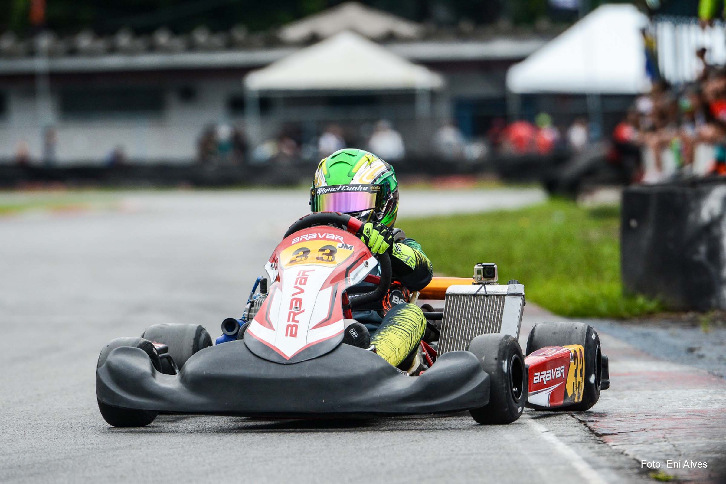 A primeira etapa deu a Miguel muita experiência, para voltar e buscar resultados melhores em sua categoria.