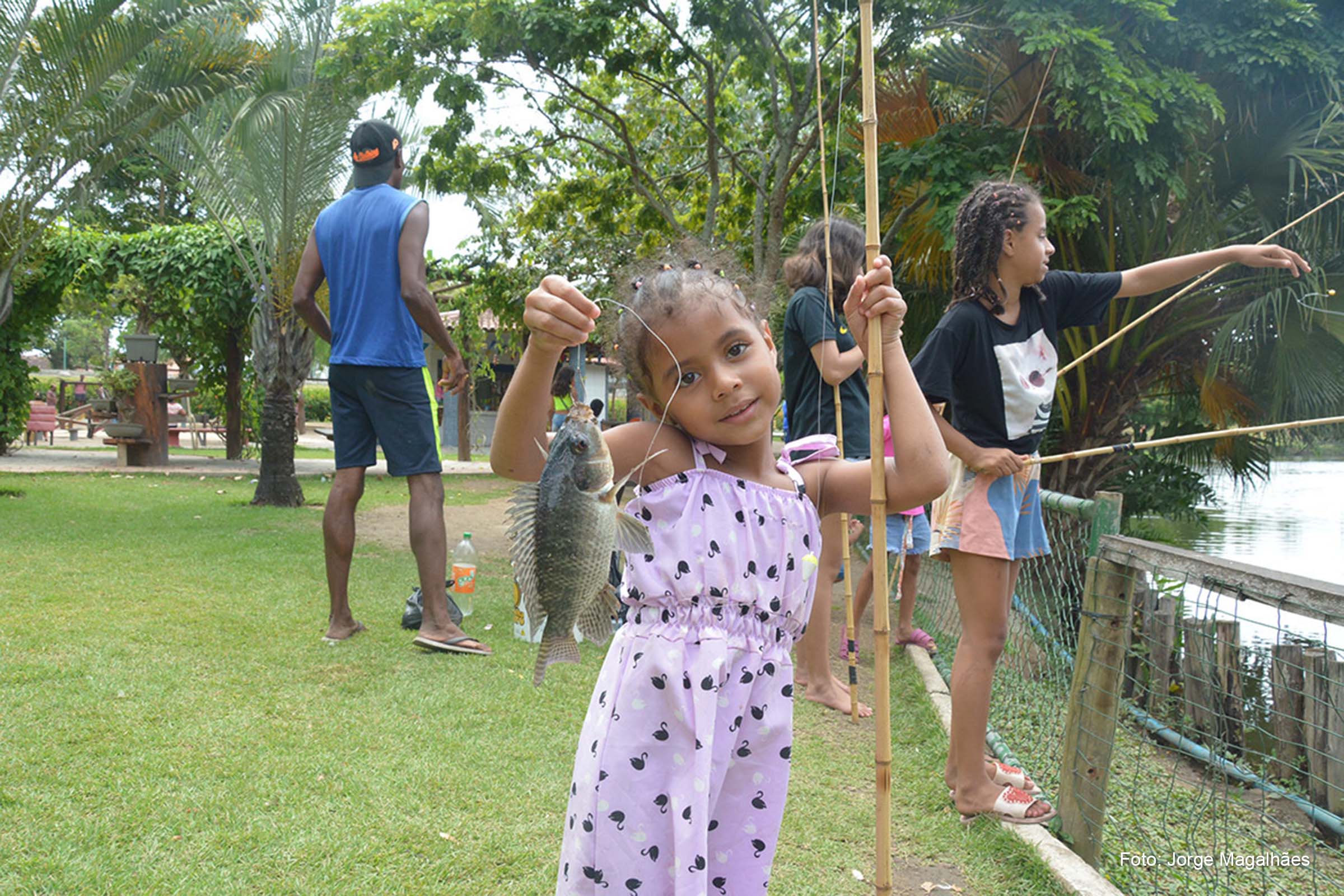 Evento ocorria na lagoa do Parque Erivaldo Cerqueira, que está interditado.