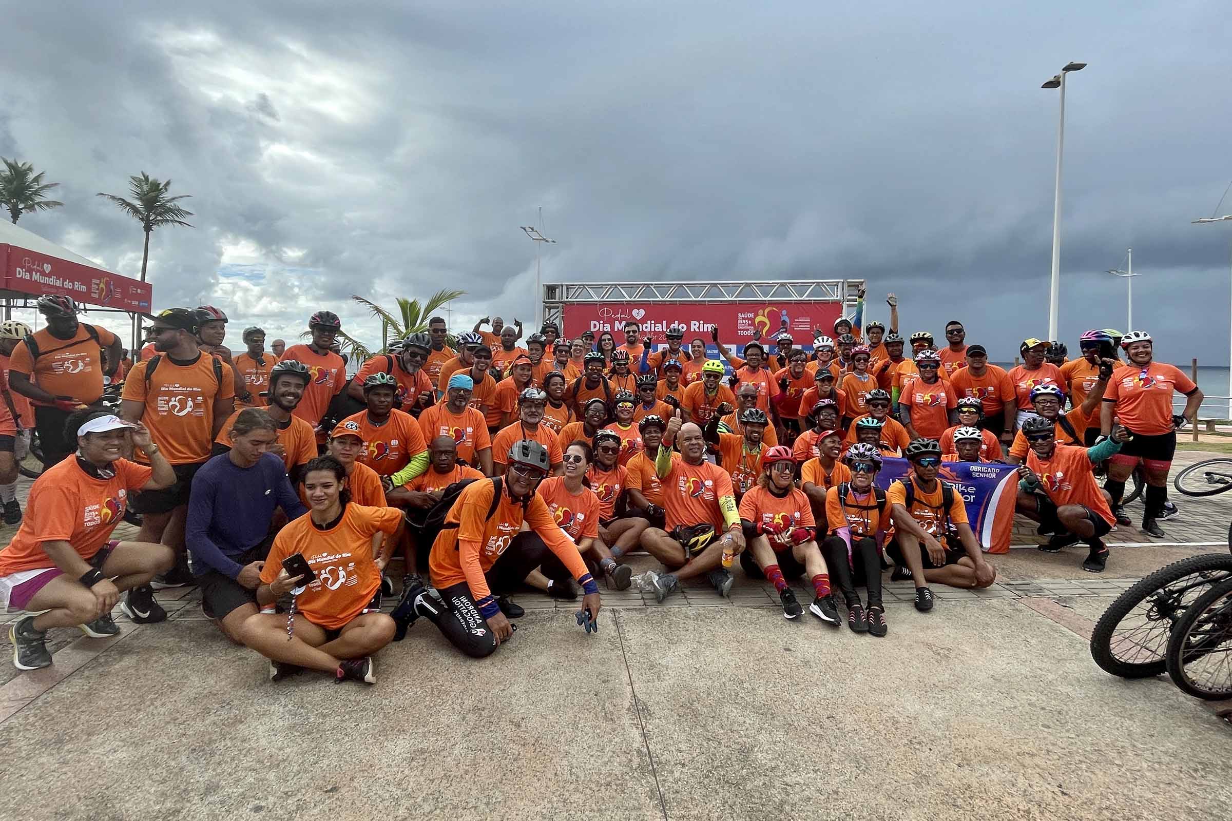 Primeira edição do ‘Pedal do Dia Mundial do Rim’ ocorreu em Salvador.