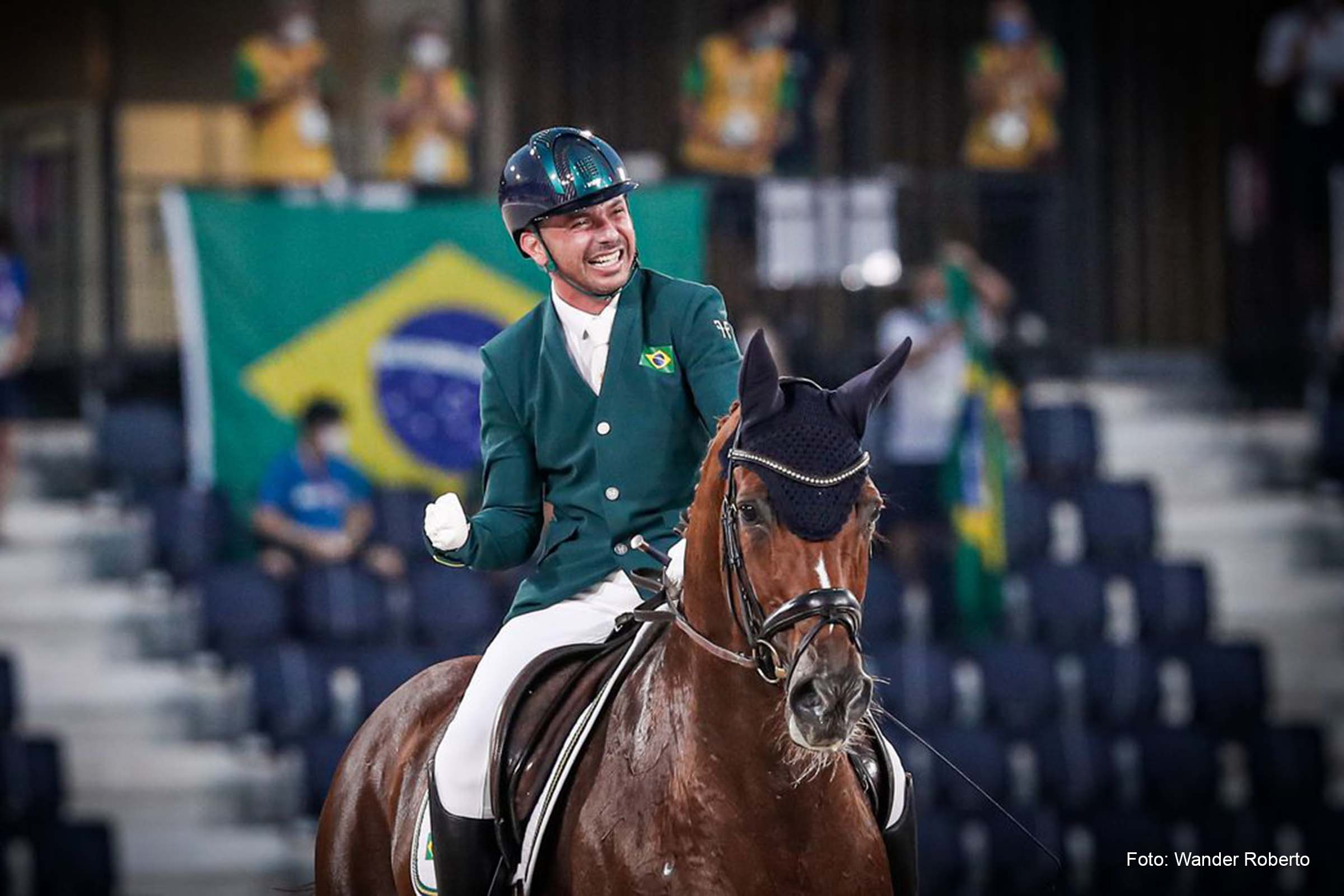 No Grand Prix B, o brasileiro foi prata, superado apenas pela norte-americana Kate Shoemaker.
