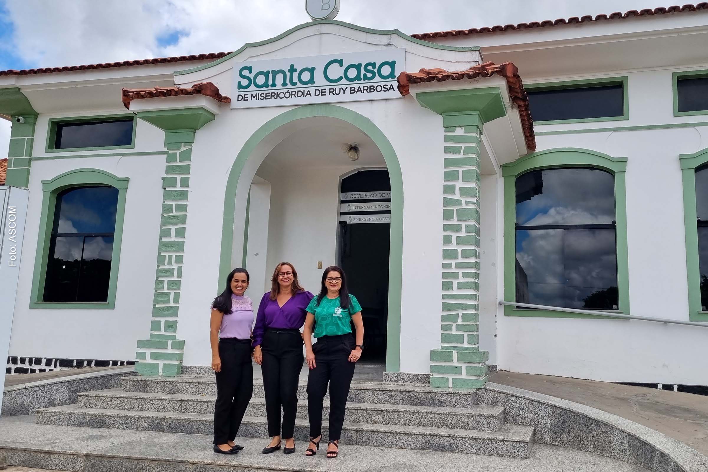 Santa Casa de Ruy Barbosa elegeu chapa formada somente por mulheres.