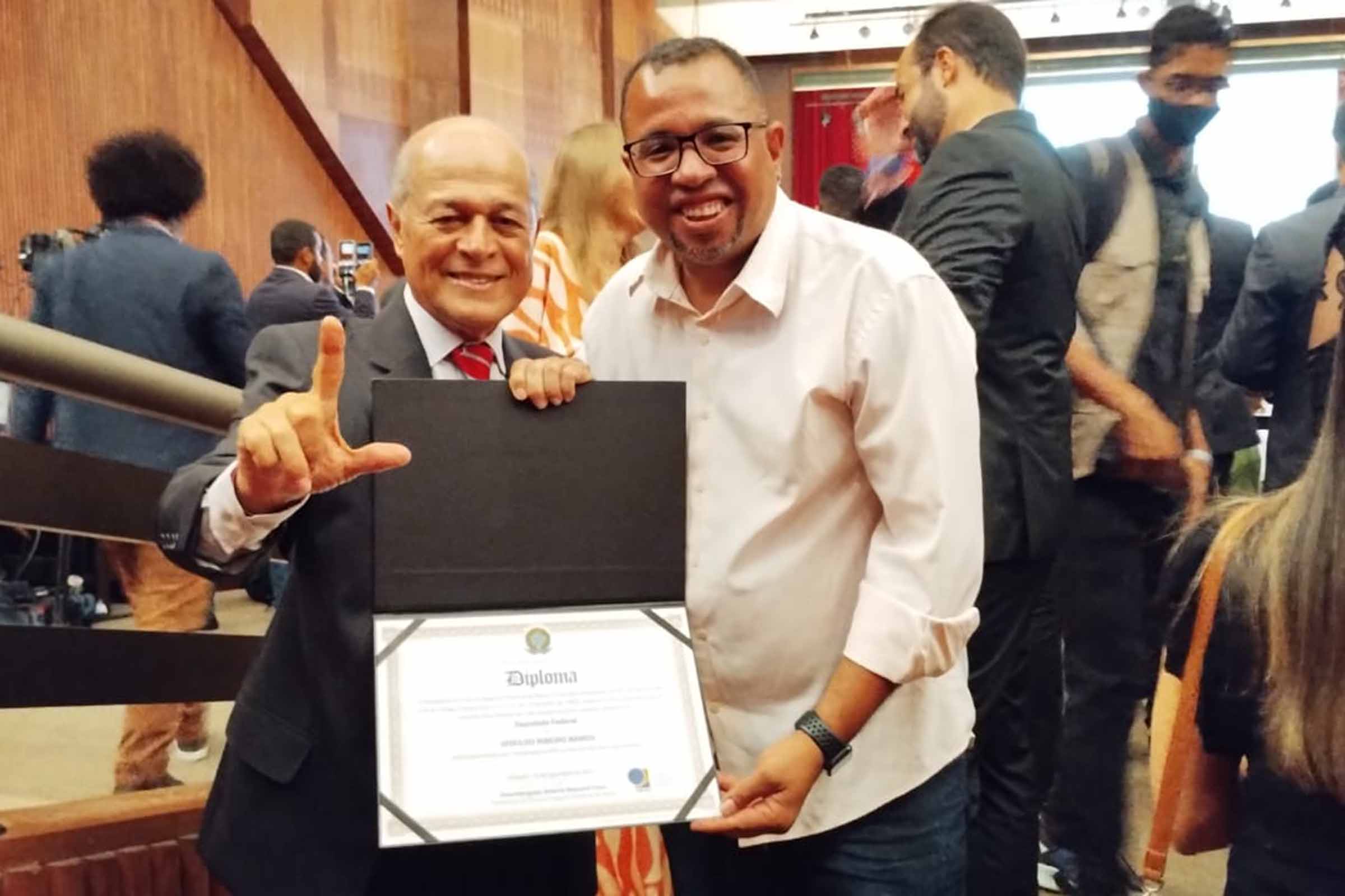 Deputado Joseildo Ramos e Tyta Ferreira.