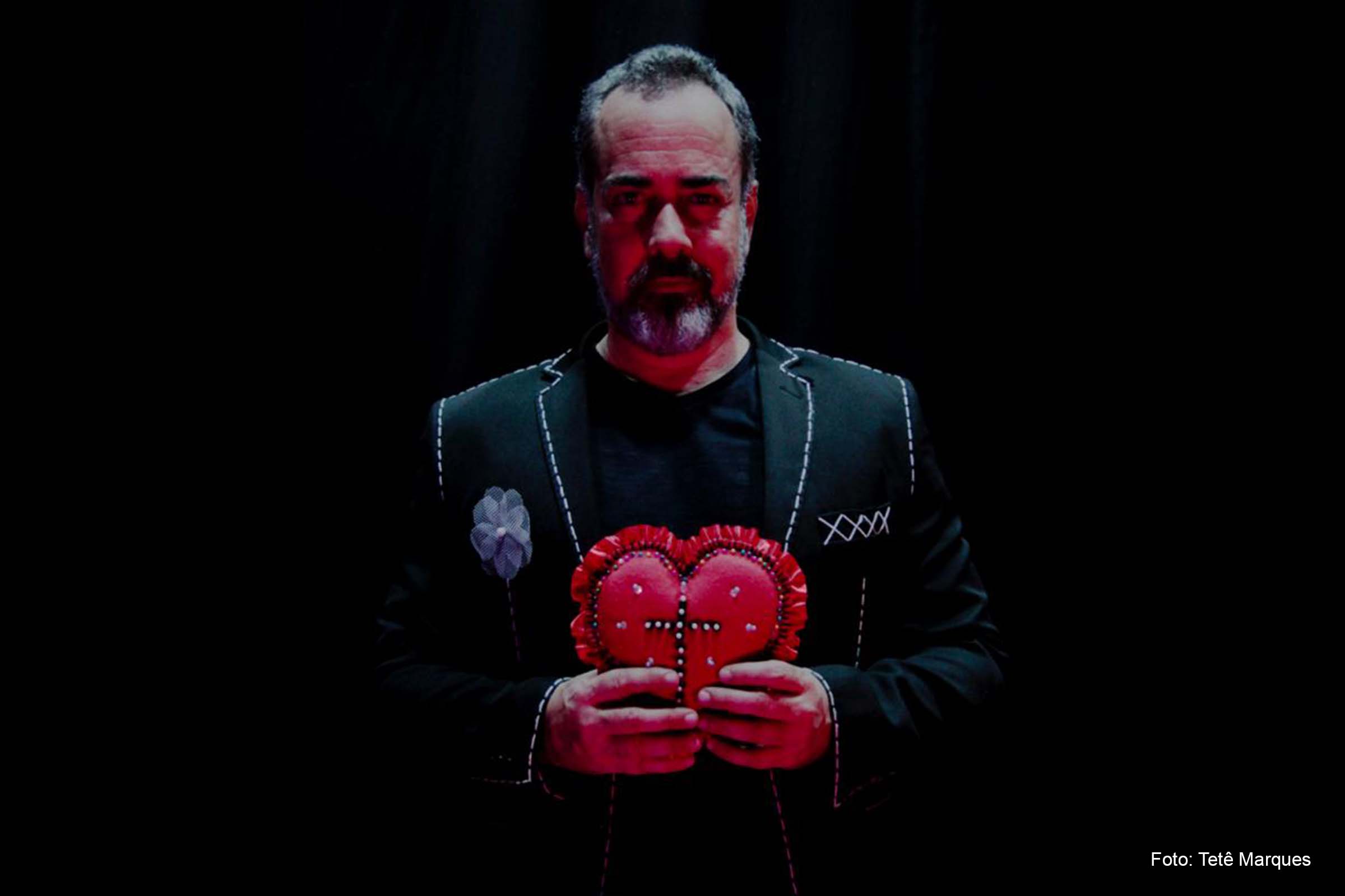 Ator Ricardo Castro volta ao palco do Teatro Molière, em Salvador, com o espetáculo ‘Quixeramobim’.