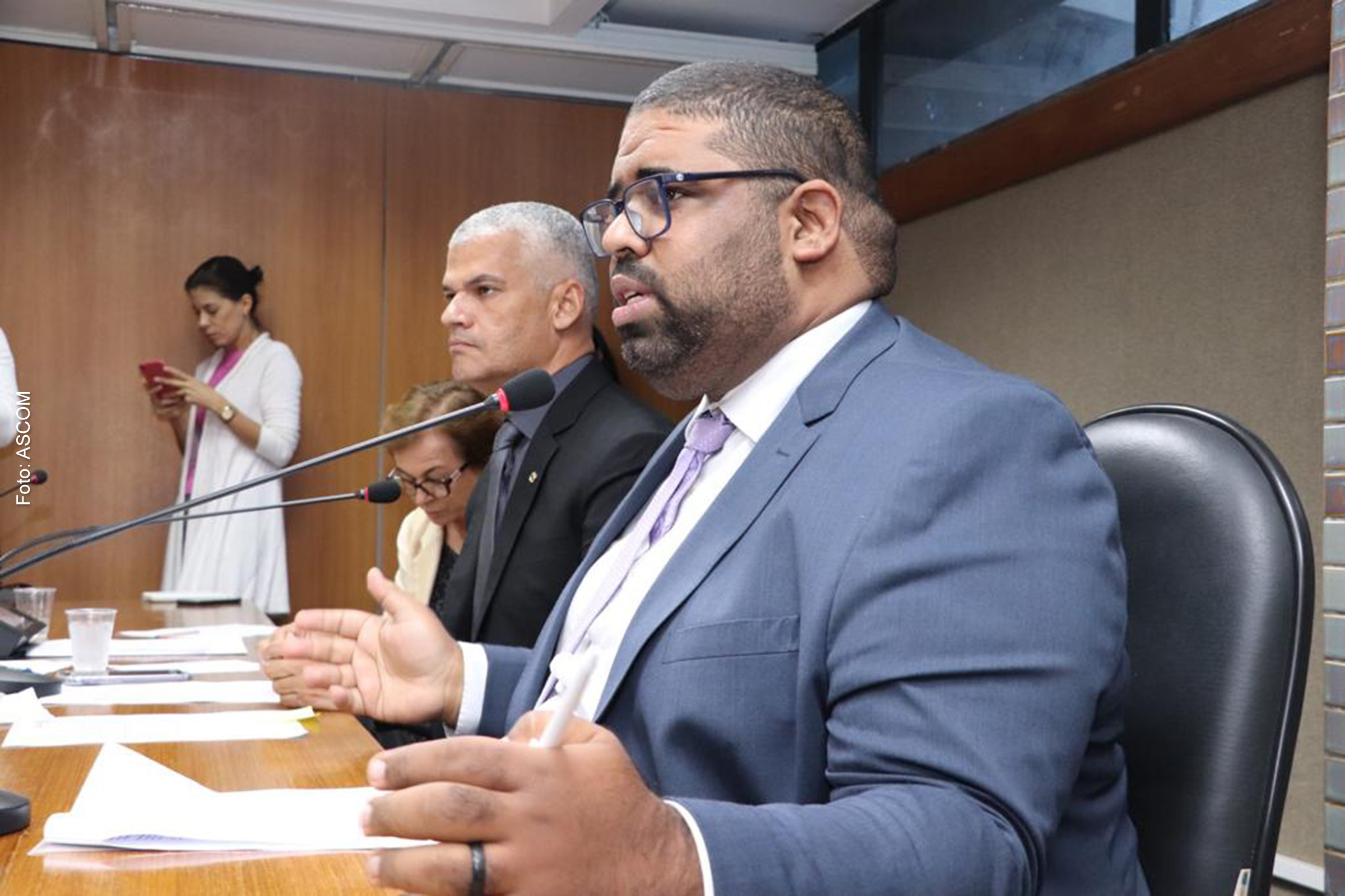 Felipe Freitas, secretario estadual de Justiça, Direitos Humanos e Desenvolvimento Social.