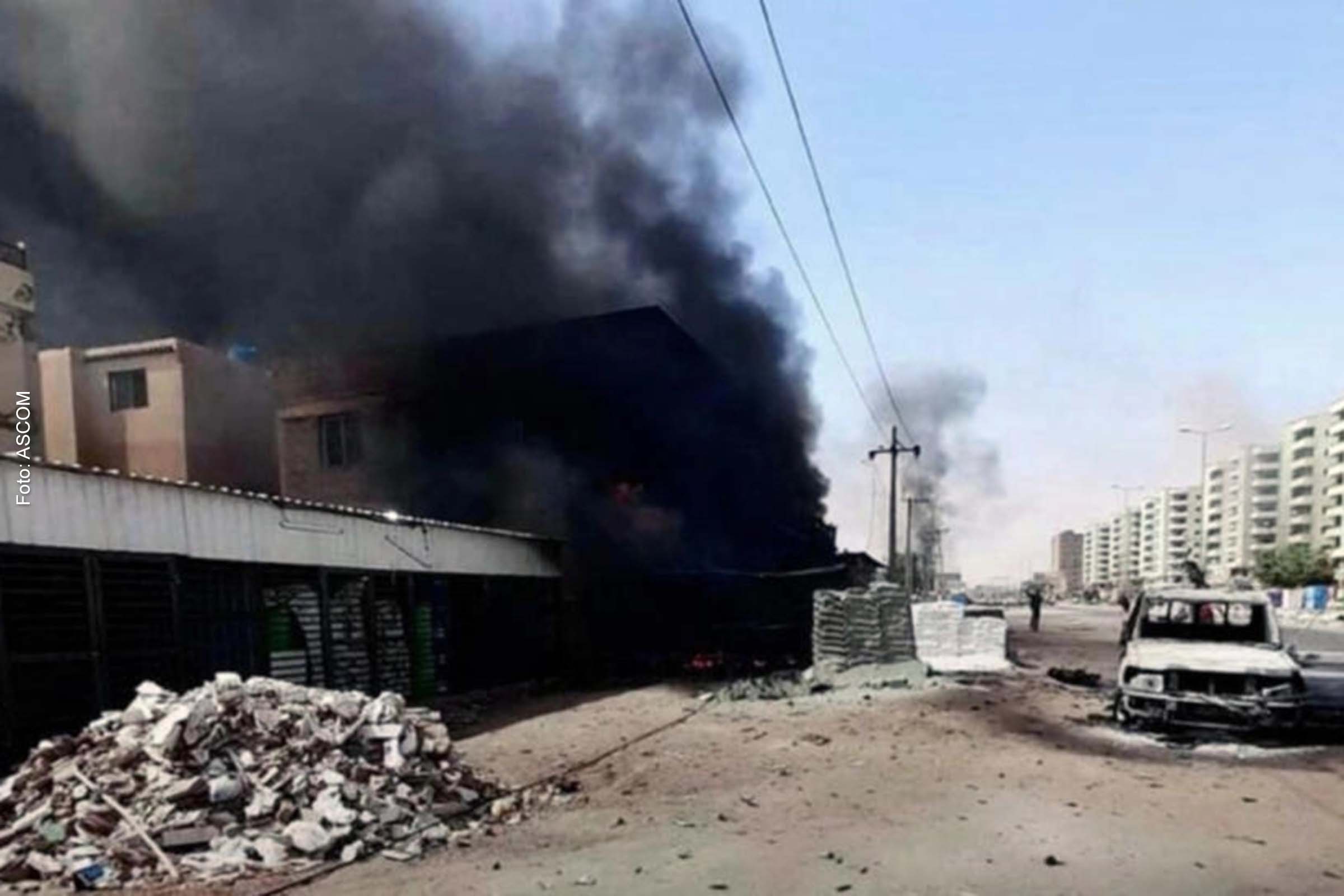 Explosões, bombardeios e disparos acontecem de modo incessante há 10 dias na capital sudanesa, Cartum, e em outras regiões.