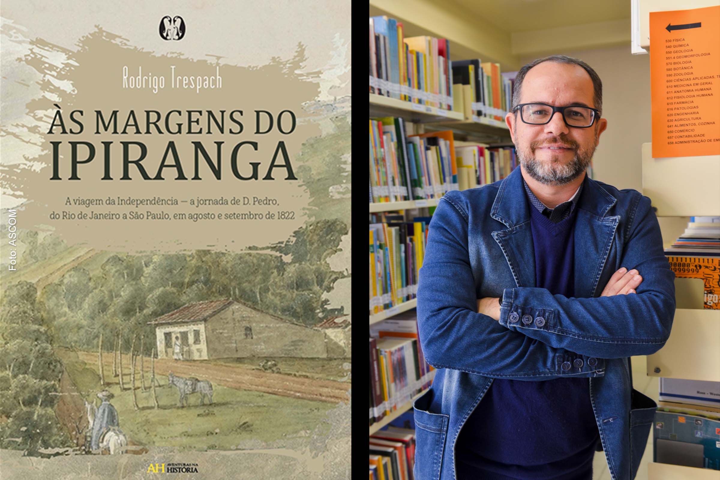 Historiador Rodrigo Trespach lança livro ‘Às Margens do Ipiranga’