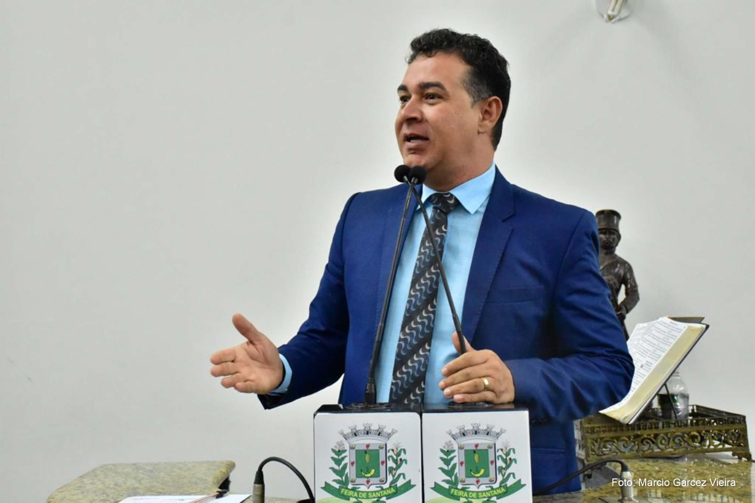 Vereador Marcos Lima (União Brasil).
