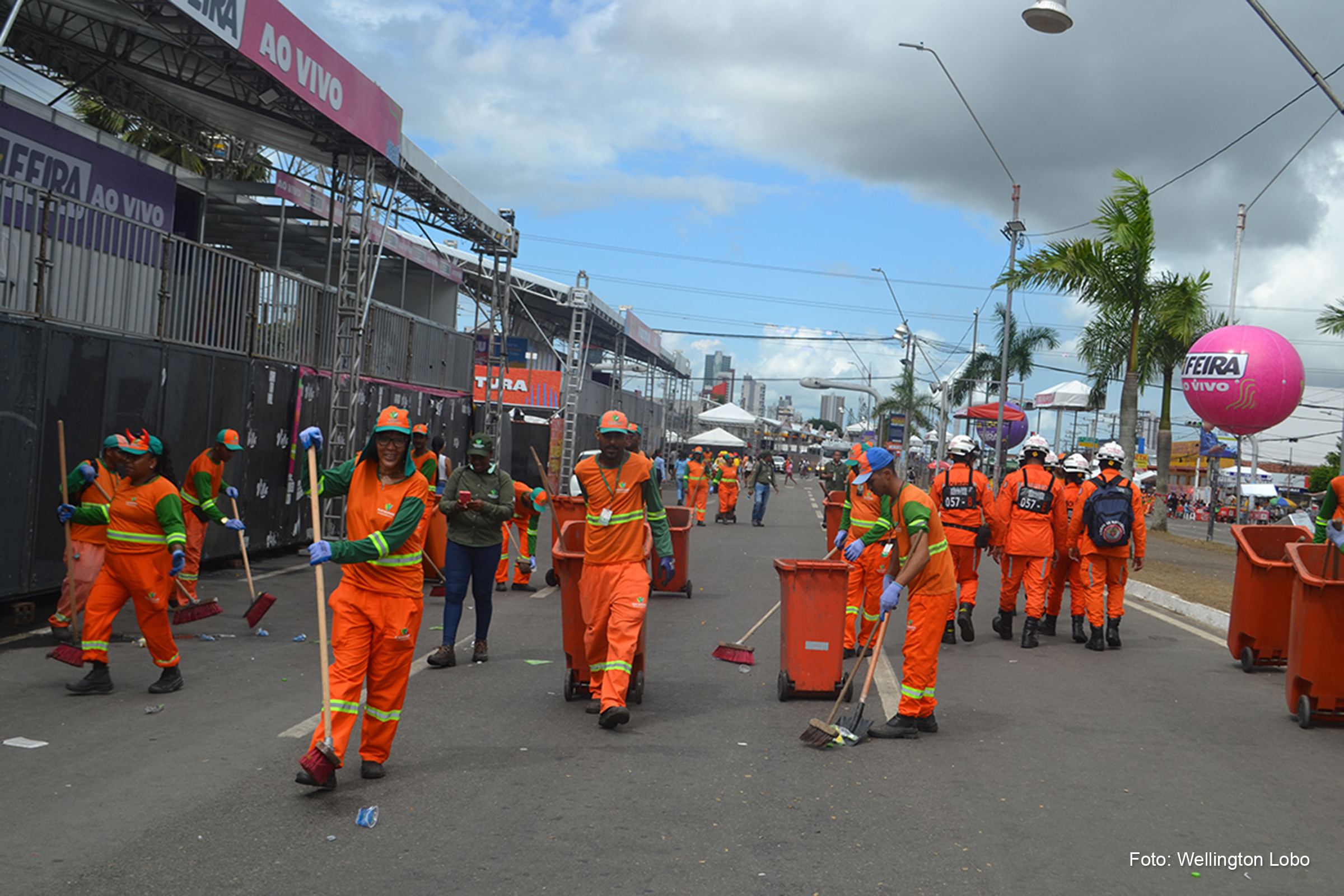 Cerca de 320 agentes da Sustentare recolheram nada menos que 49.870 toneladas de lixo.