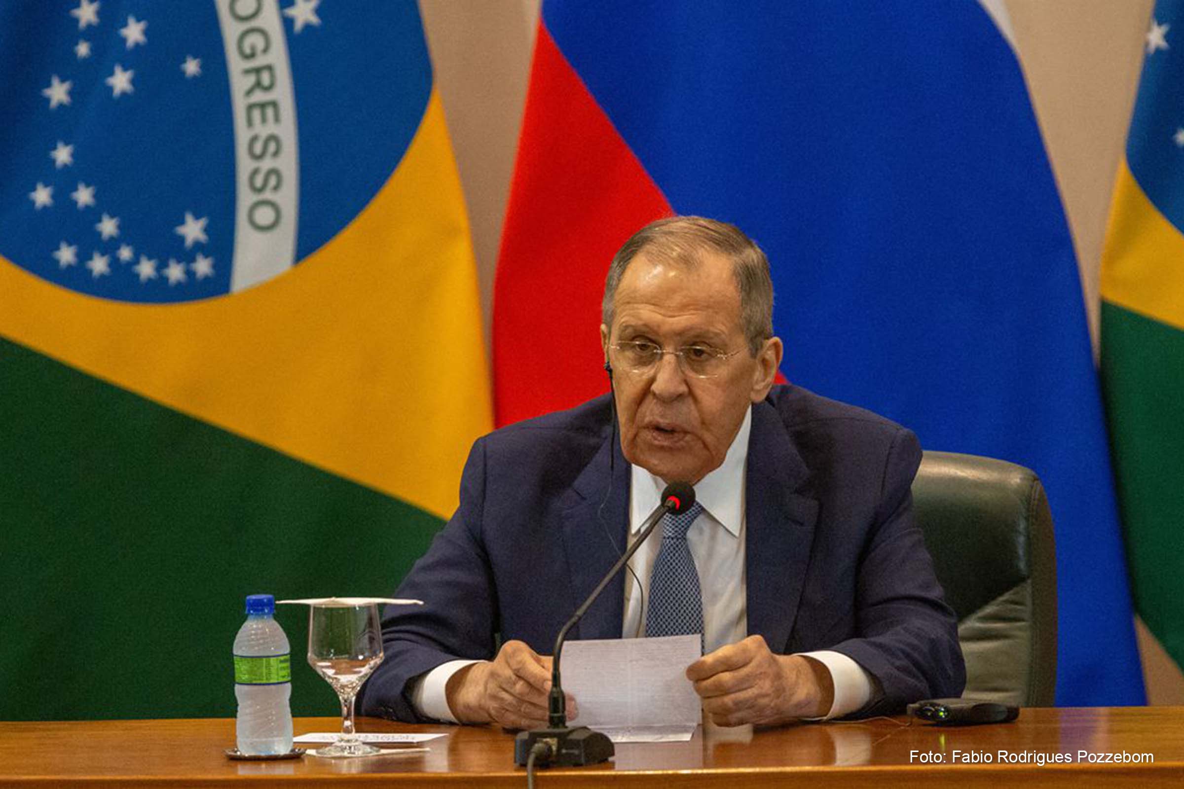 Sergei Lavrov, ministro das Relações Exteriores da Rússia.