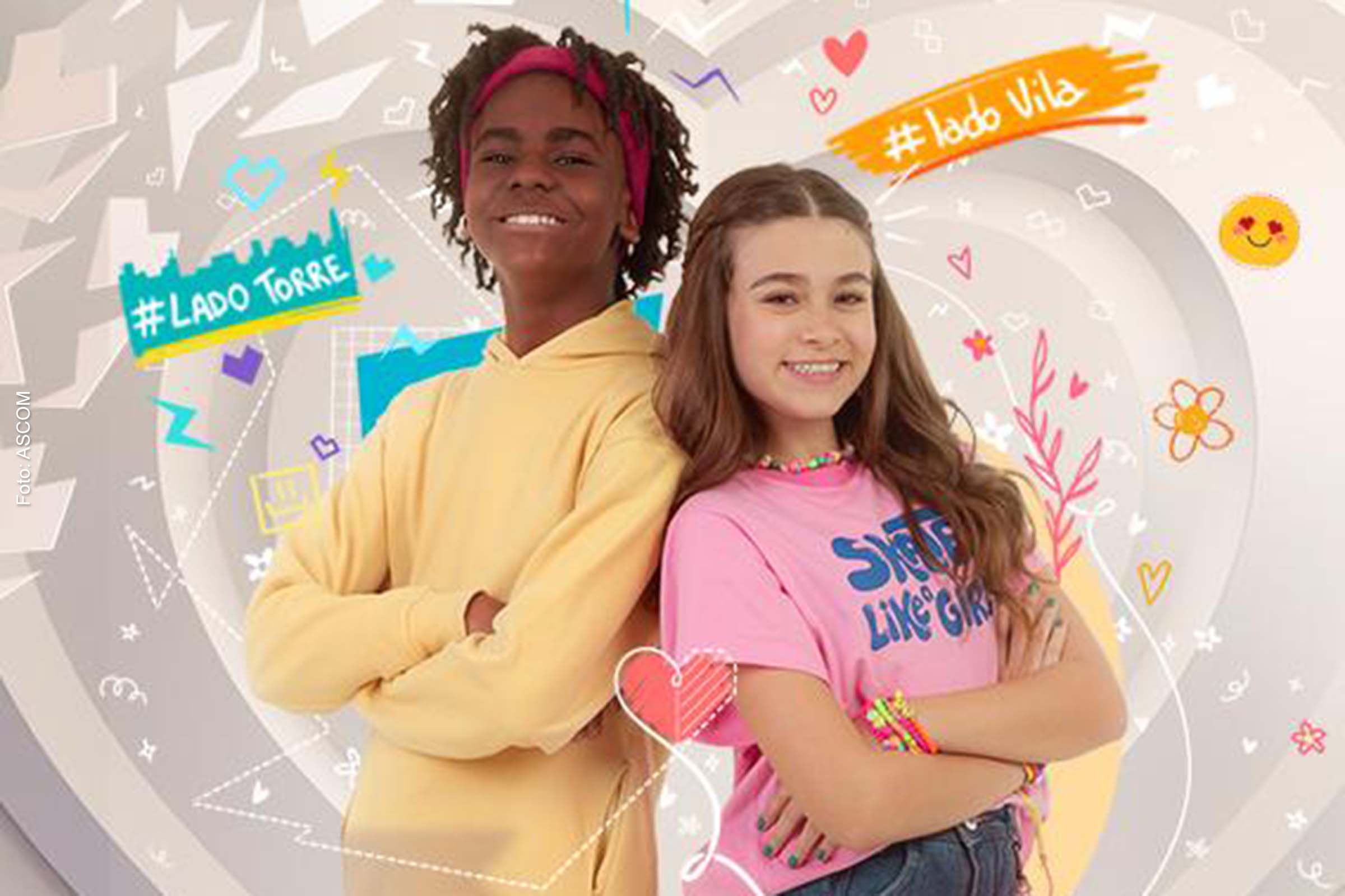 A novela, que conta a história de Romeu e Julieta, duas crianças que vivem em bairros opostos, estreia em 12 de maio de 2023 no SBT.