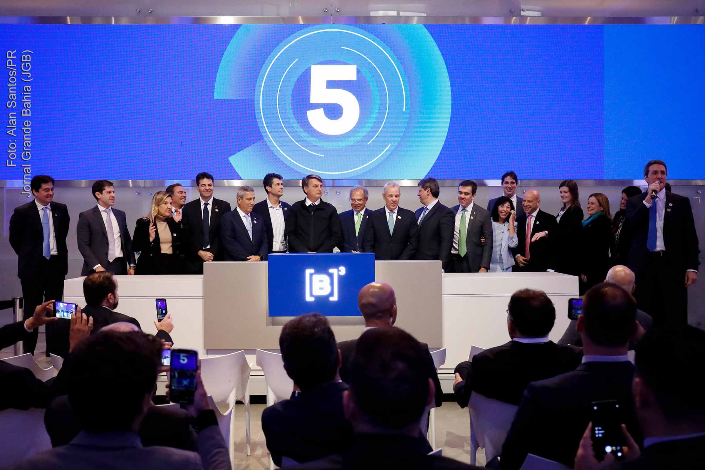 Ato de privatização da Eletrobras na Bolsa de Valores ocorreu em 14 de junho de 2022 e contou com a presença do então do presidente Jair Bolsonaro (PL).