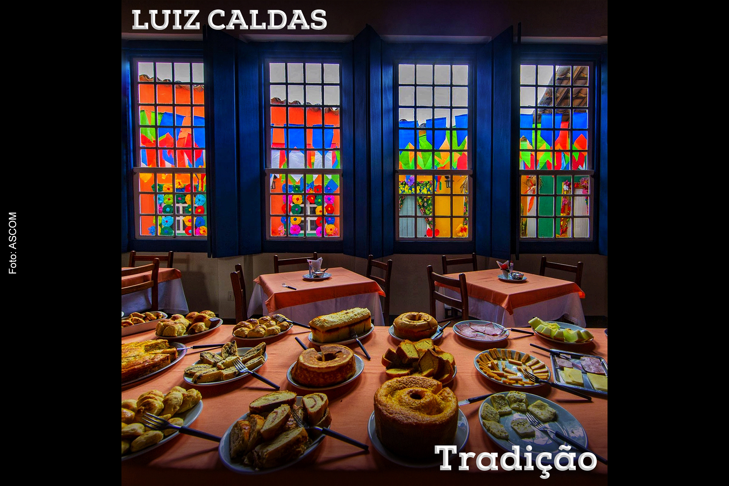Capa do álbum 'Tradição', próximo lançamento do cantor Luiz Caldas.