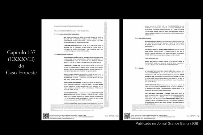 Capítulo 137 (CXXXVII) do Caso Faroeste.