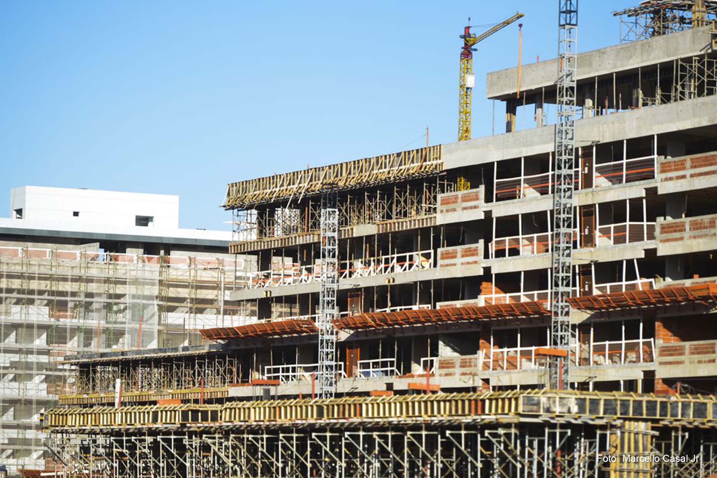Entre 2012 e 2021, houve uma marcante redução da concentração na Indústria da Construção Civil.