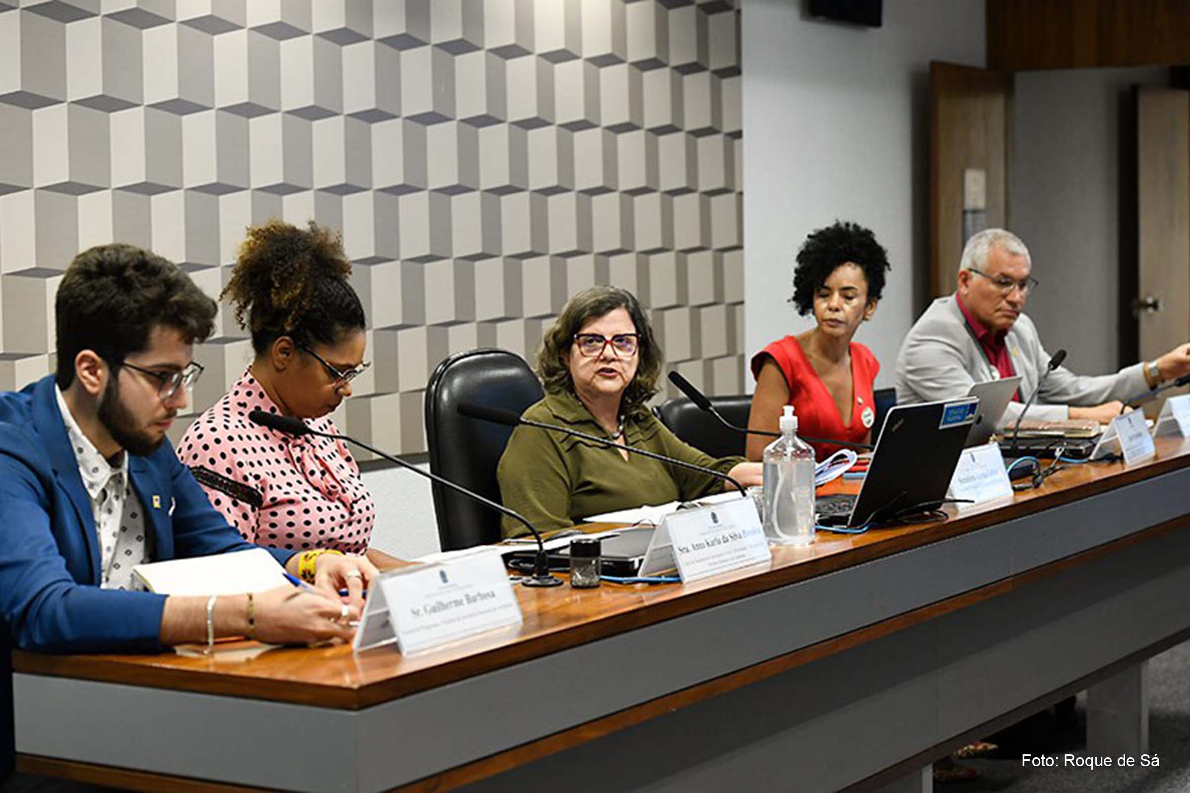 Presidente da subcomissão que trata do ensino médio, Teresa Leitão comandou a audiência pública.