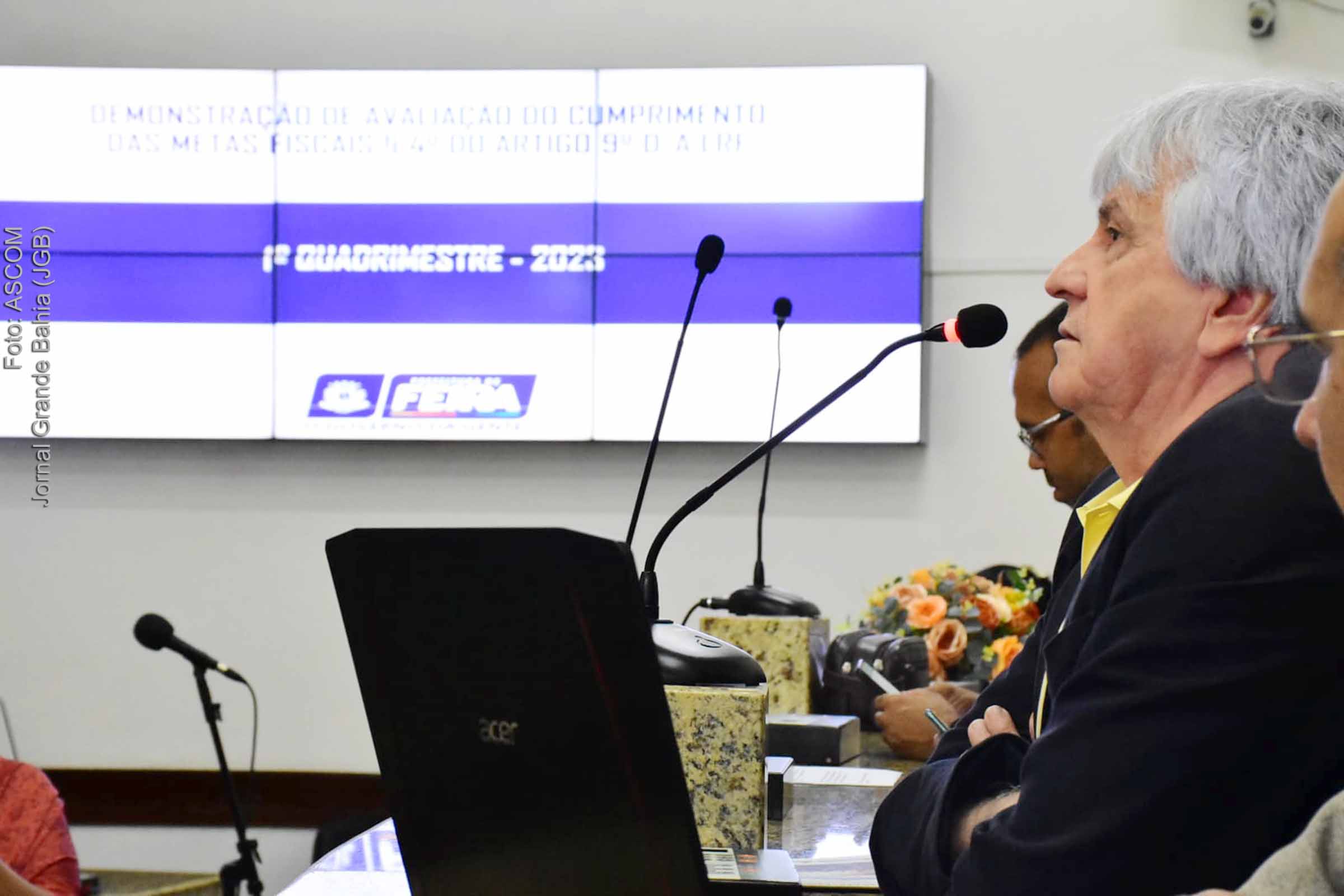 Expedito Eloy, secretário da Fazenda de Feira de Santana.