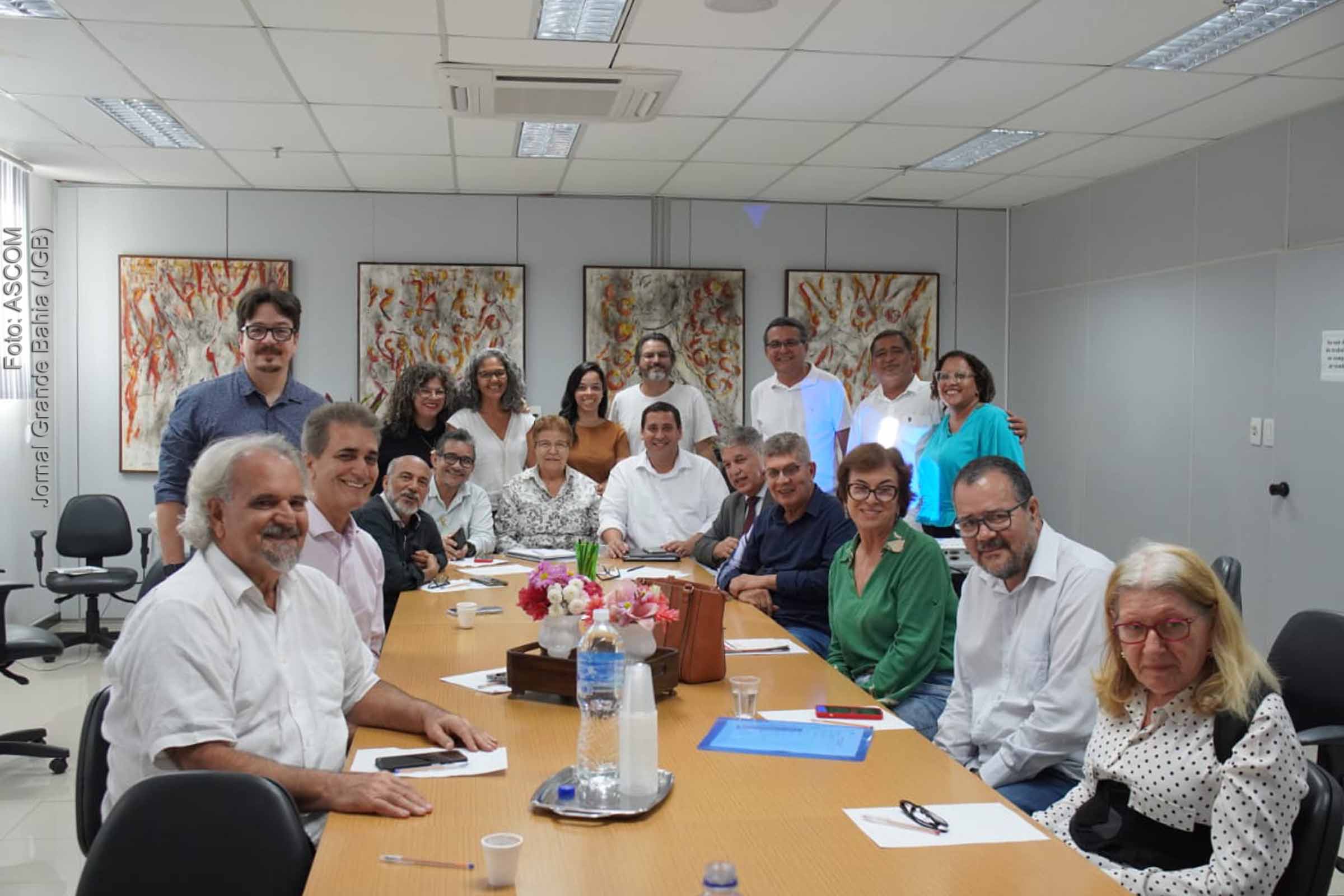 Lideranças estaduais do PT da Bahia e parlamentares da bancada na ALBA promovem reunião de debate sobre Eleições 2024.
