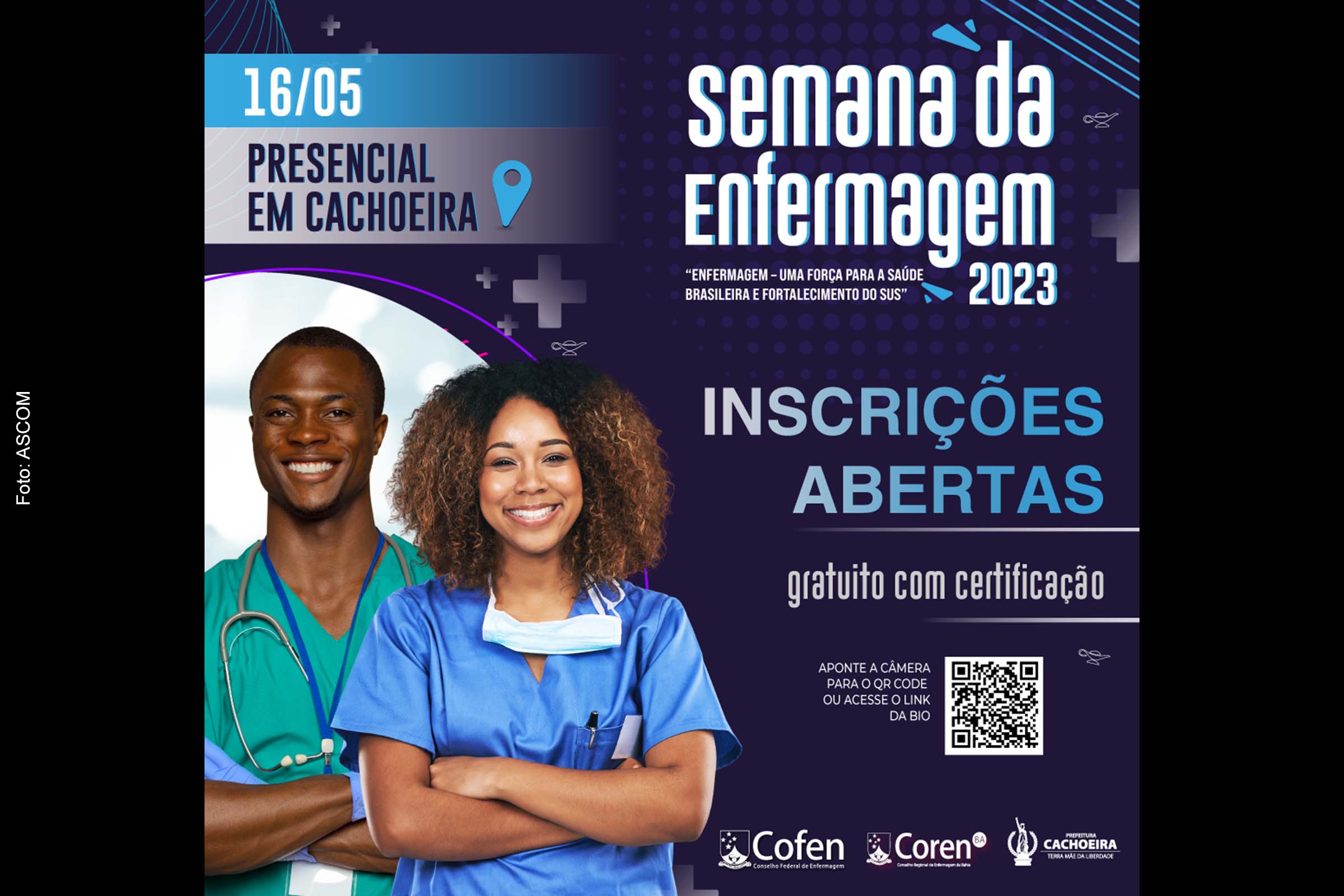 Evento tem como objetivo principal valorizar e reconhecer a importância da Enfermagem na sociedade, promover o debate sobre questões relacionadas à saúde e à profissão.