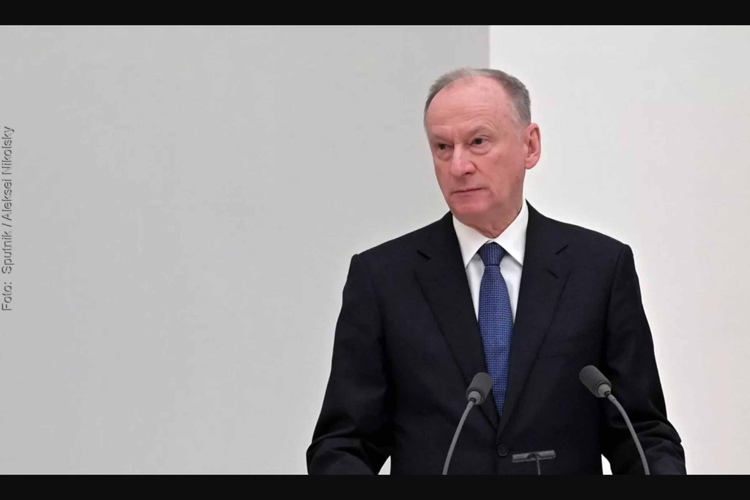 Nikolai Patrushev, secretário do Conselho de Segurança da Rússia, diz que radiação está chegando à Europa devido à munição das Forças Armadas da Ucrânia com urânio.
