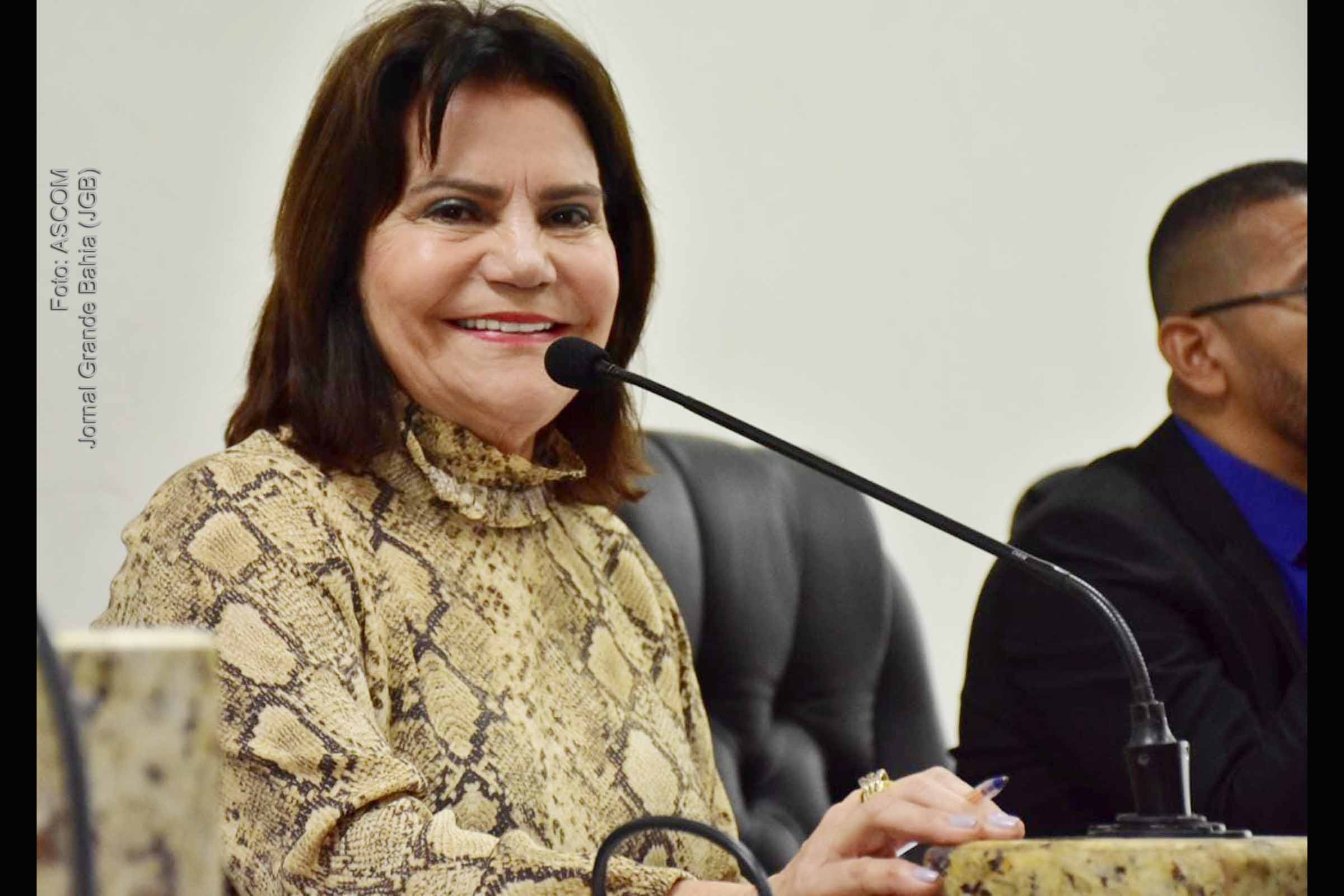 Vereadora Eremita Mota Araújo (PSDB), presidente do Legislativo Municipal de Feira de Santana.